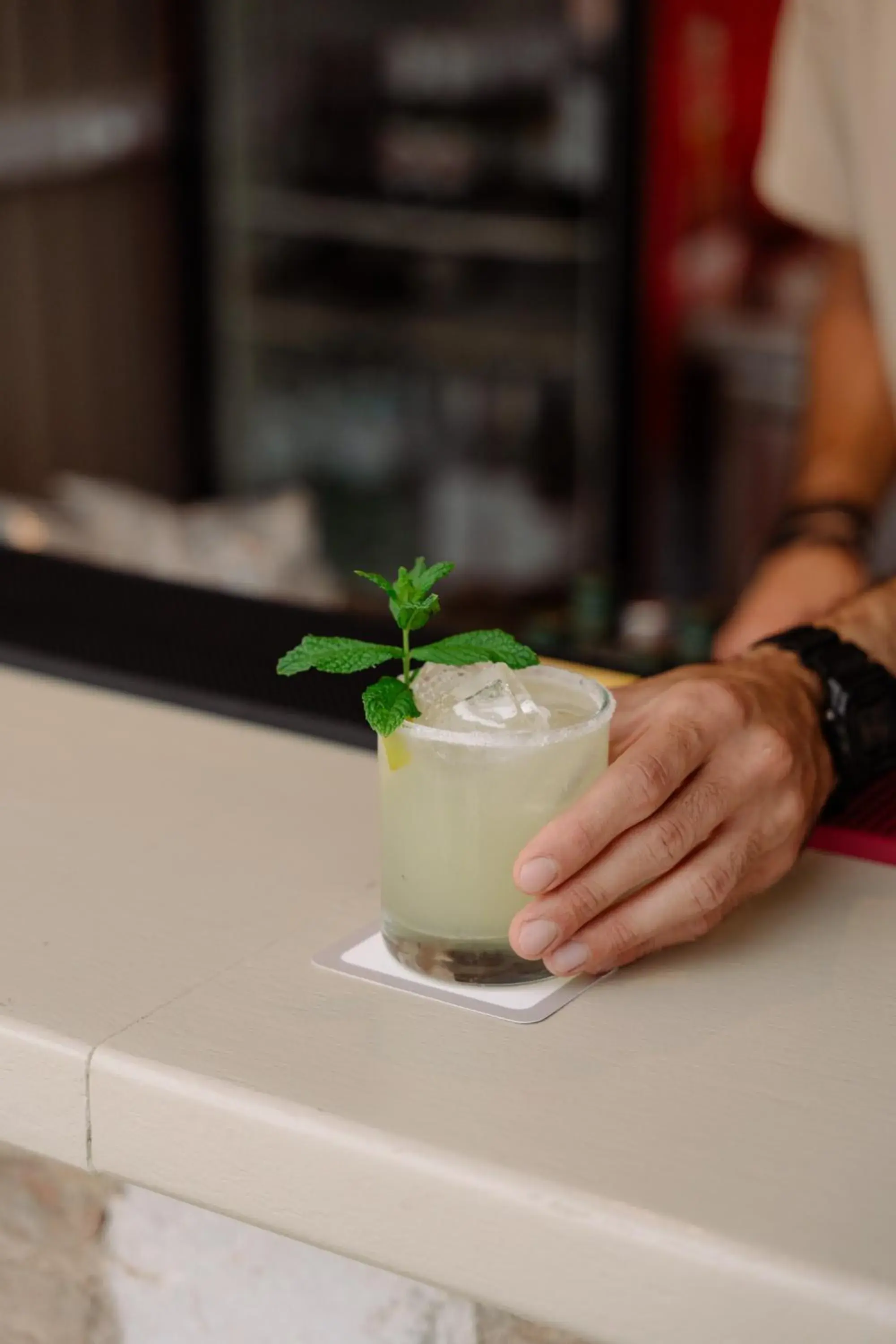 Lounge or bar in Pnoi Hotel Lounge or bar in Pnoi Hotel