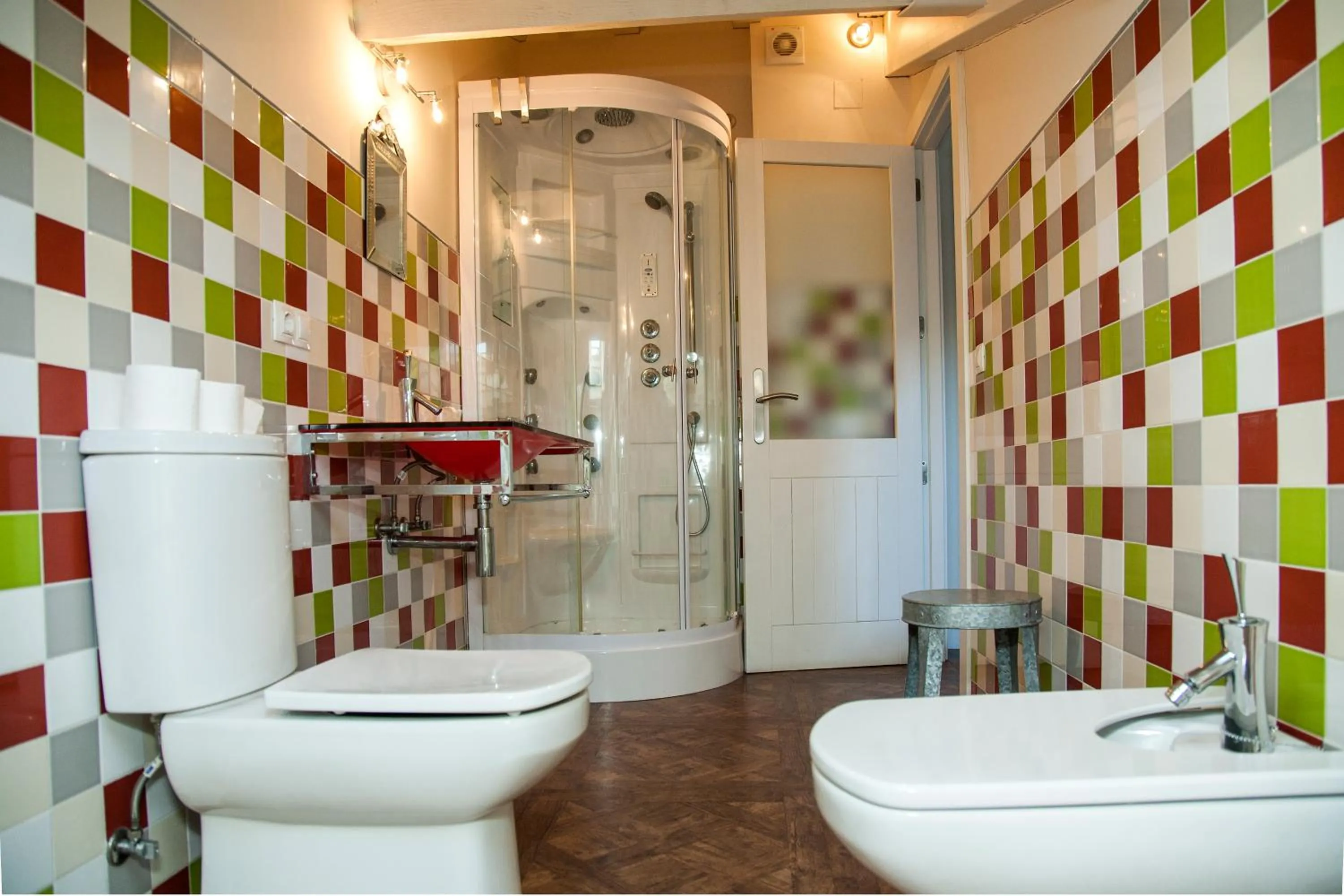 Bathroom in Abadía San Martín