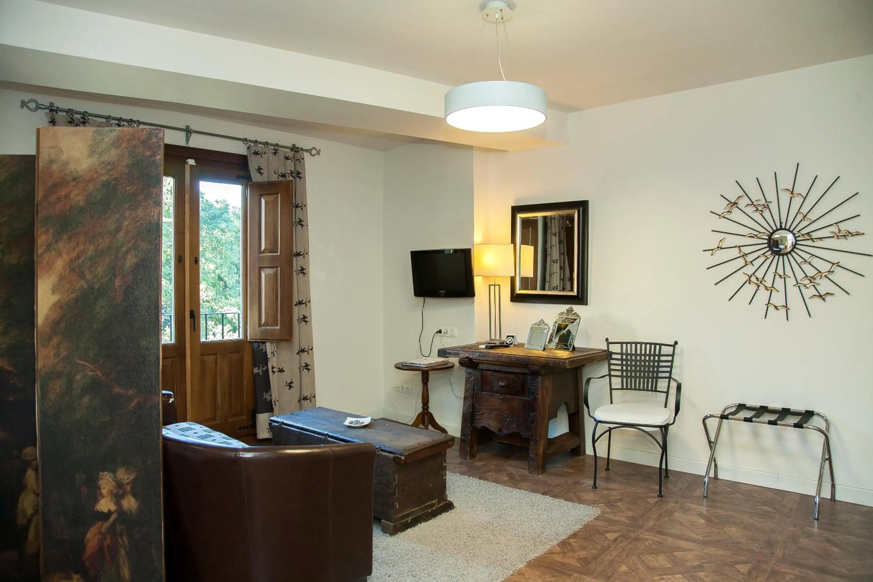 Bedroom in Abadía San Martín