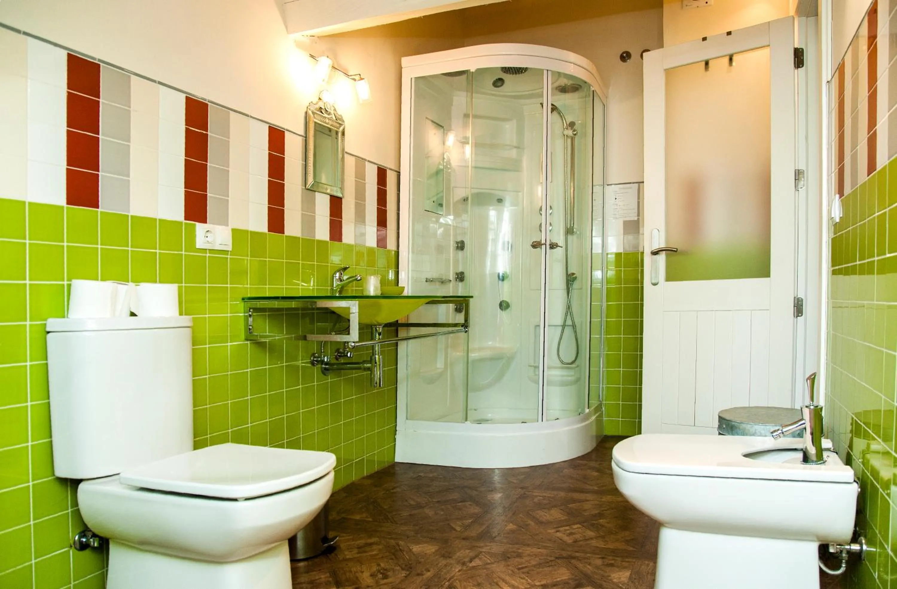 Bathroom in Abadía San Martín
