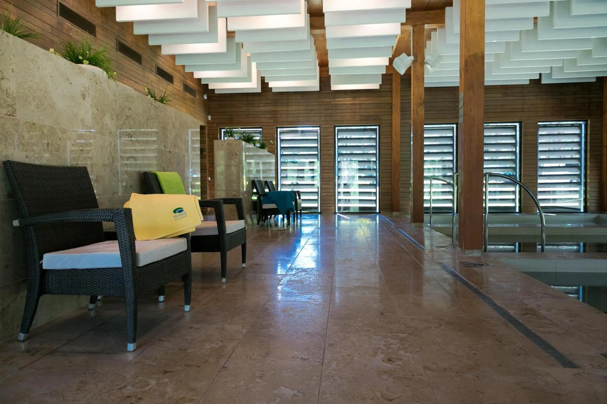 Swimming pool in Kubija Hotel and NatureSpa