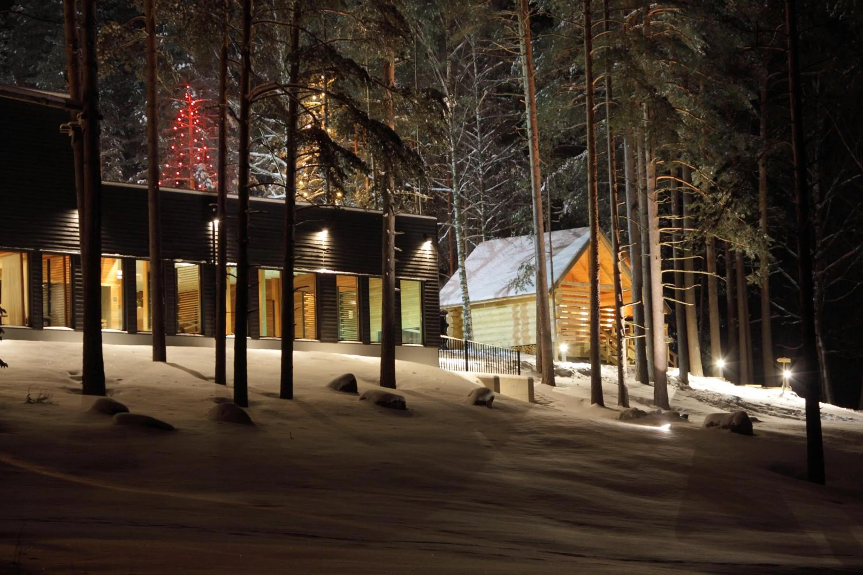 Winter in Kubija Hotel and NatureSpa