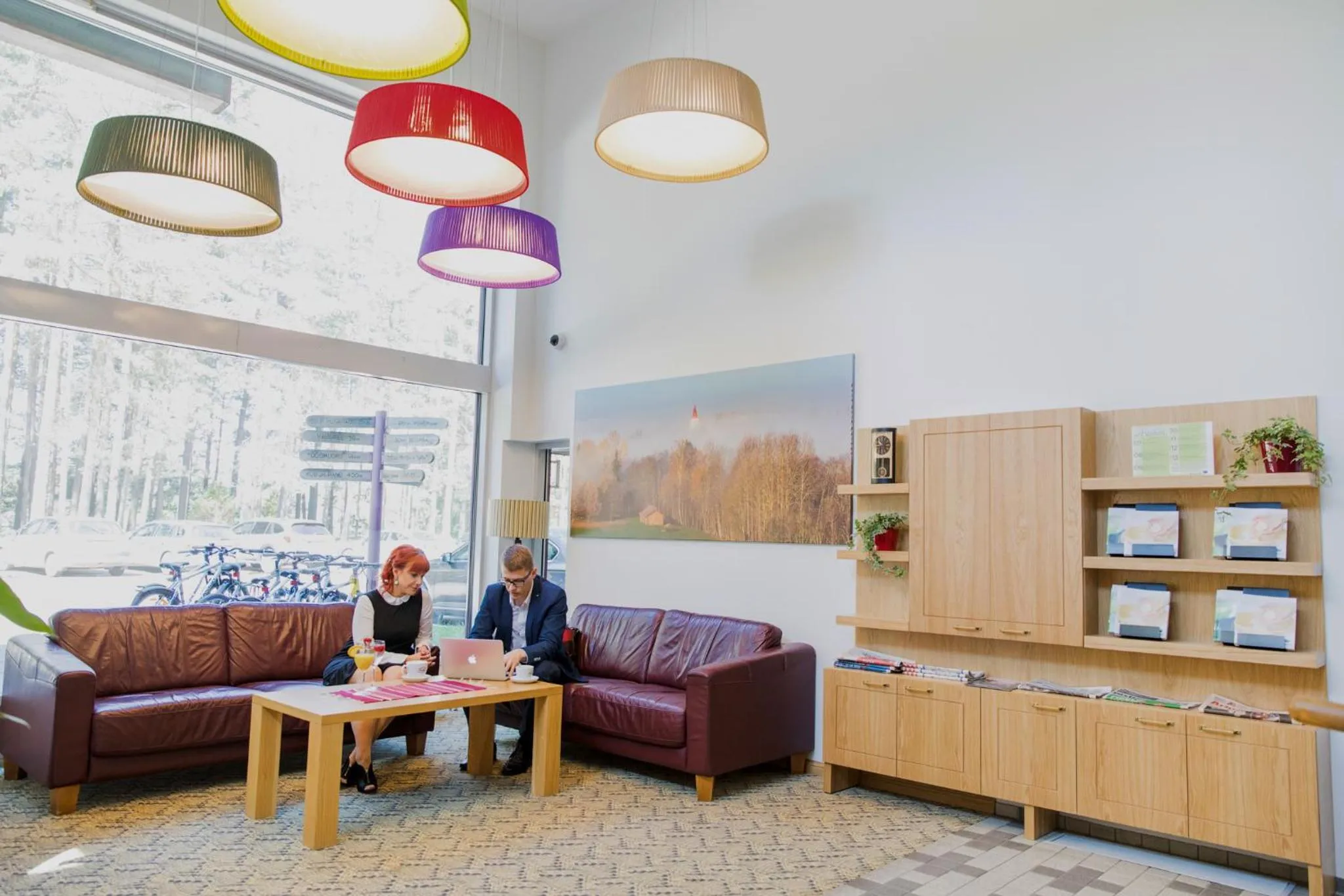 Lobby or reception in Kubija Hotel and NatureSpa