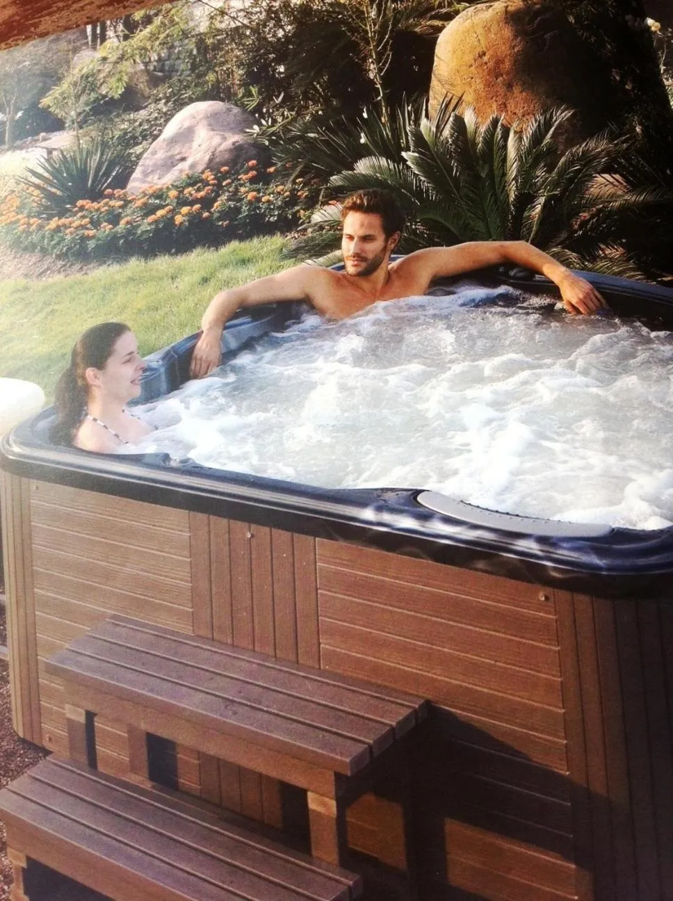 Hot Tub in Kymata Hotel