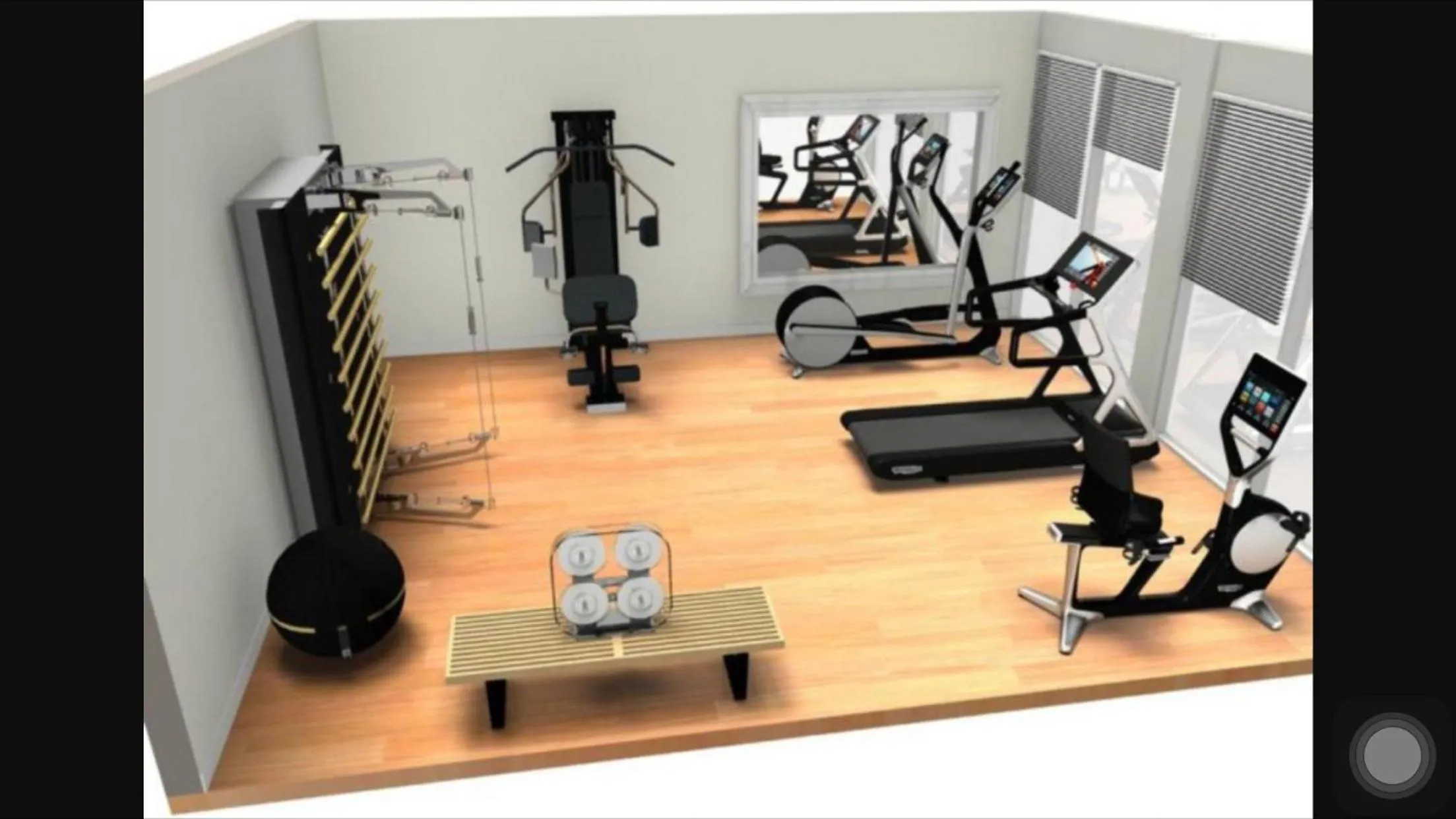 Bird's eye view in Kymata Hotel