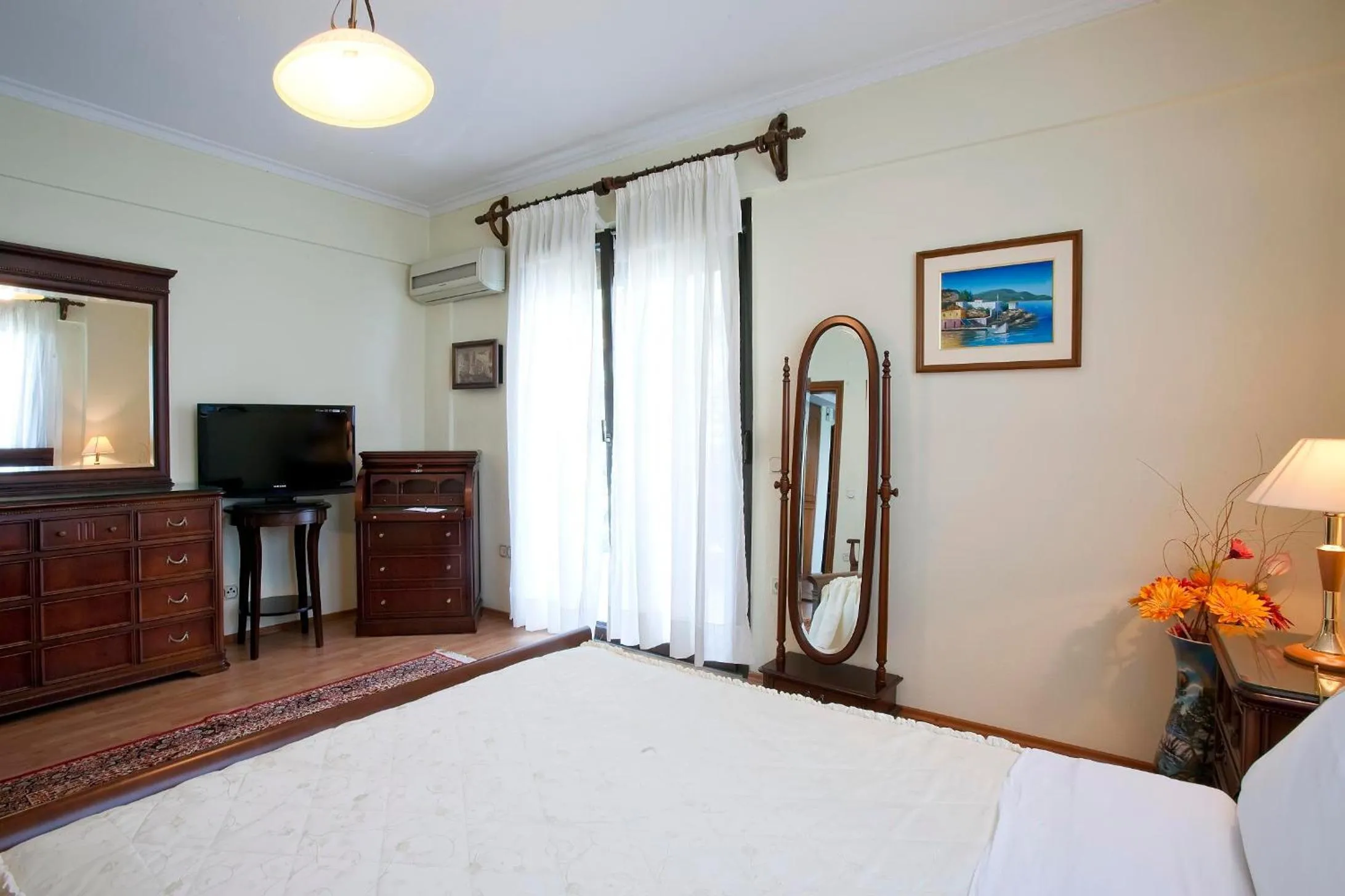 Photo of the whole room, Bed in Kymata Hotel