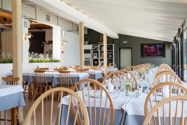 Decorative detail in Kymata Hotel