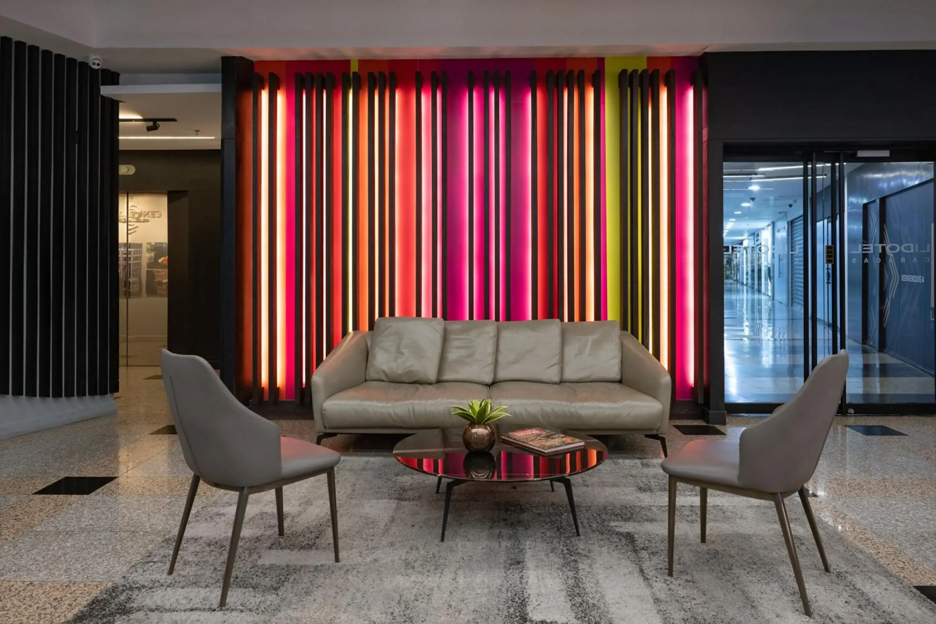 Lobby or reception in Lidotel Caracas Lobby or reception in Lidotel Caracas