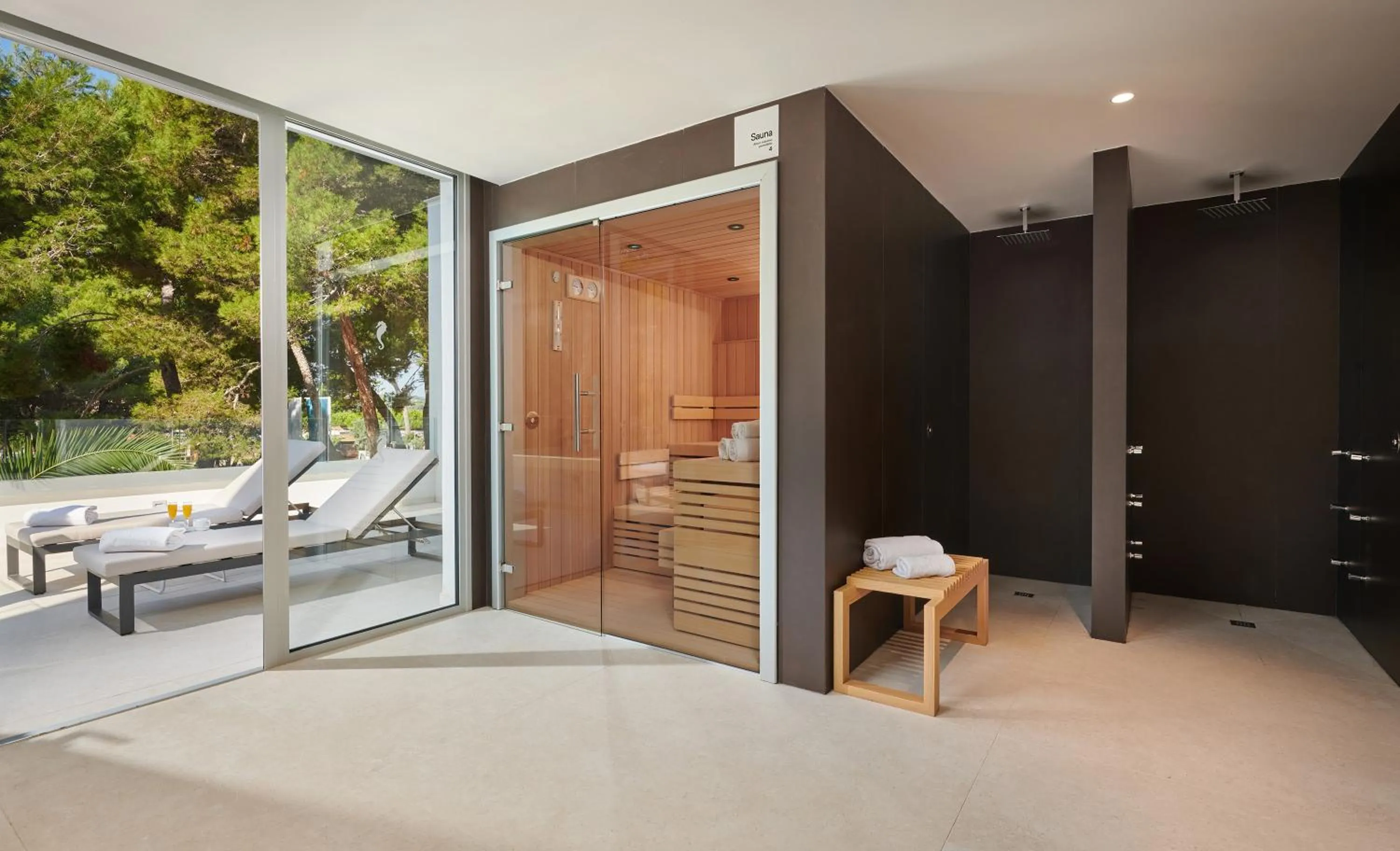 Sauna in Hipotels Bahía Grande Aparthotel