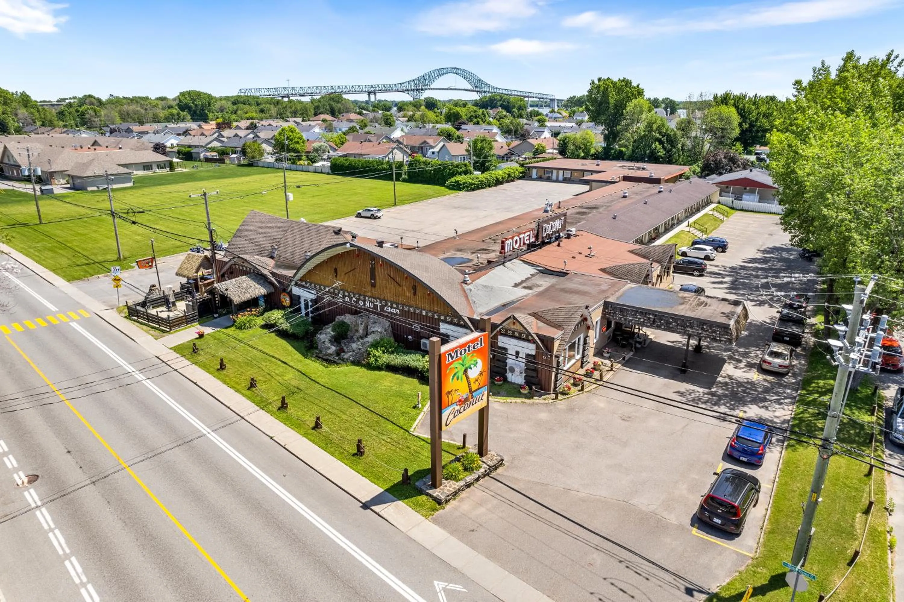 Bird's eye view in Hotel-Motel Coconut