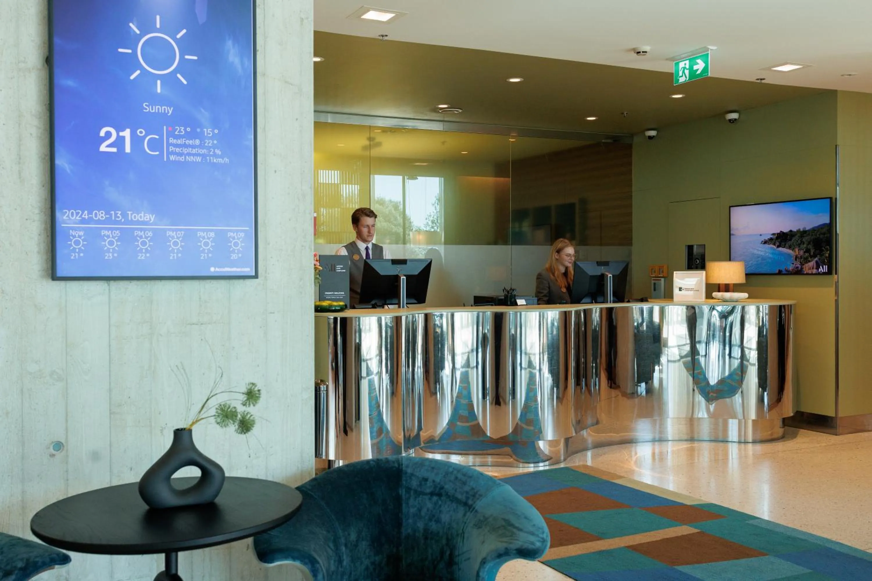 Lobby or reception in Mercure Tallinn