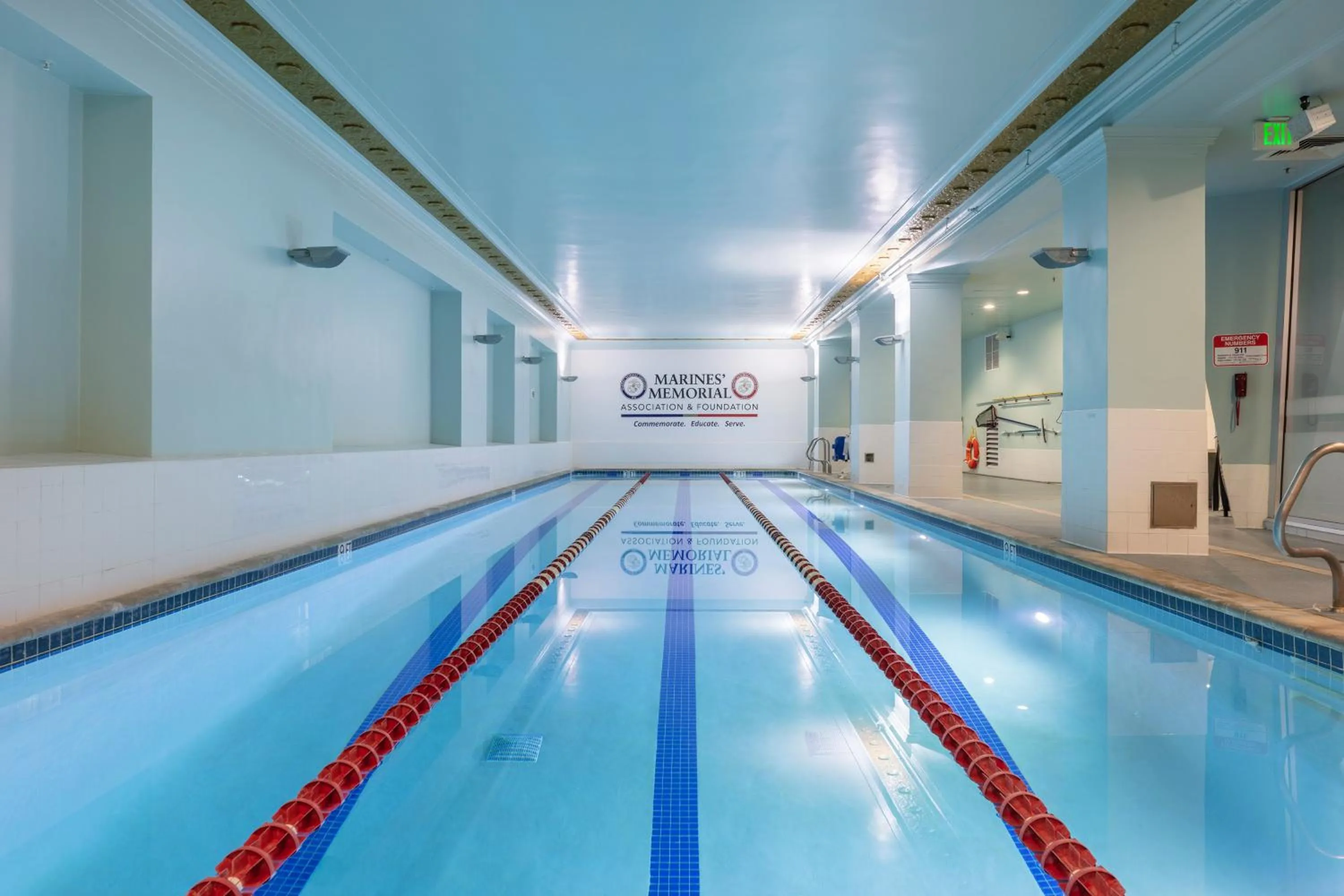 Swimming pool in Marines' Memorial Club & Hotel Union Square