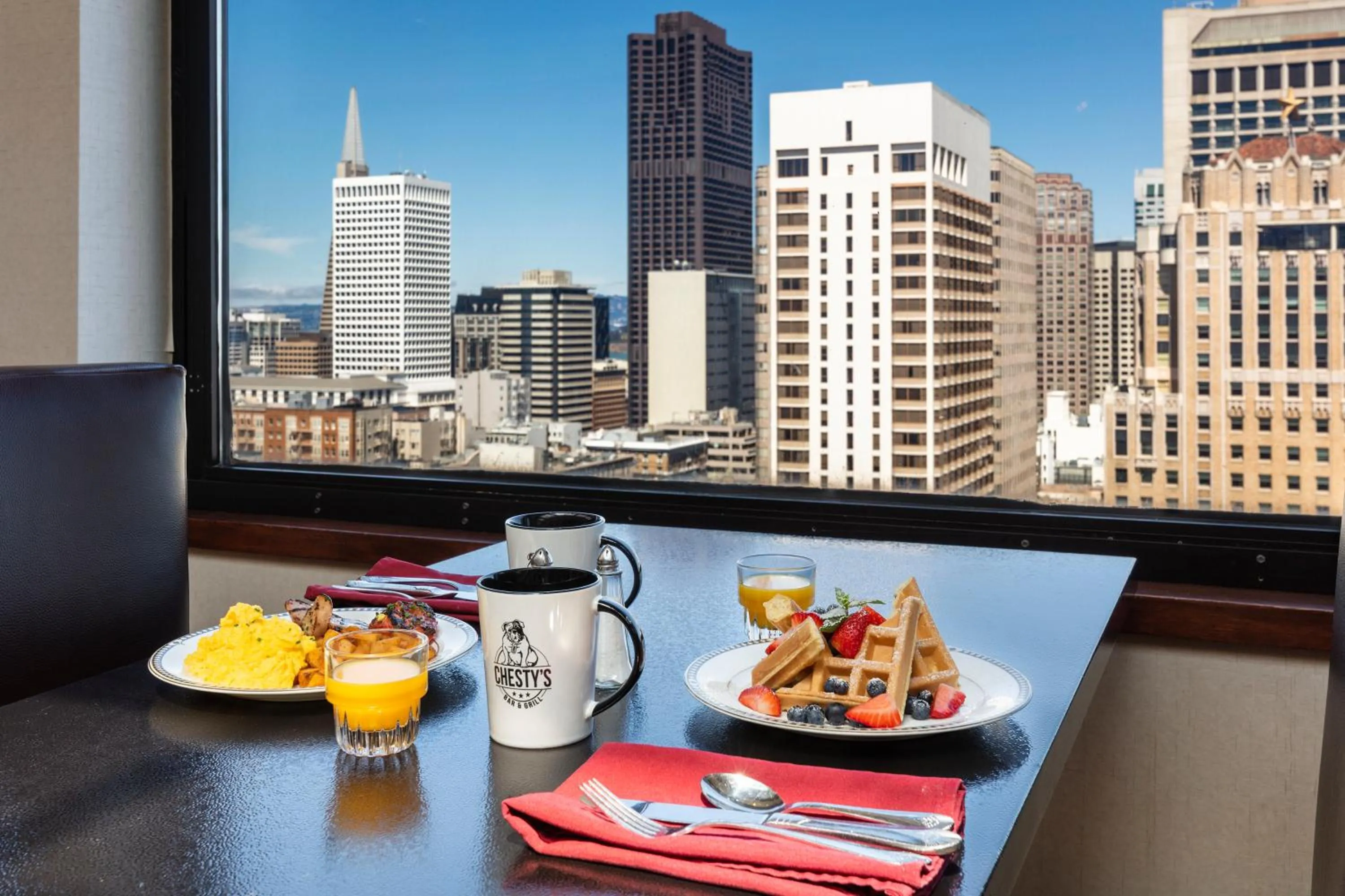 Breakfast in Marines' Memorial Club & Hotel Union Square
