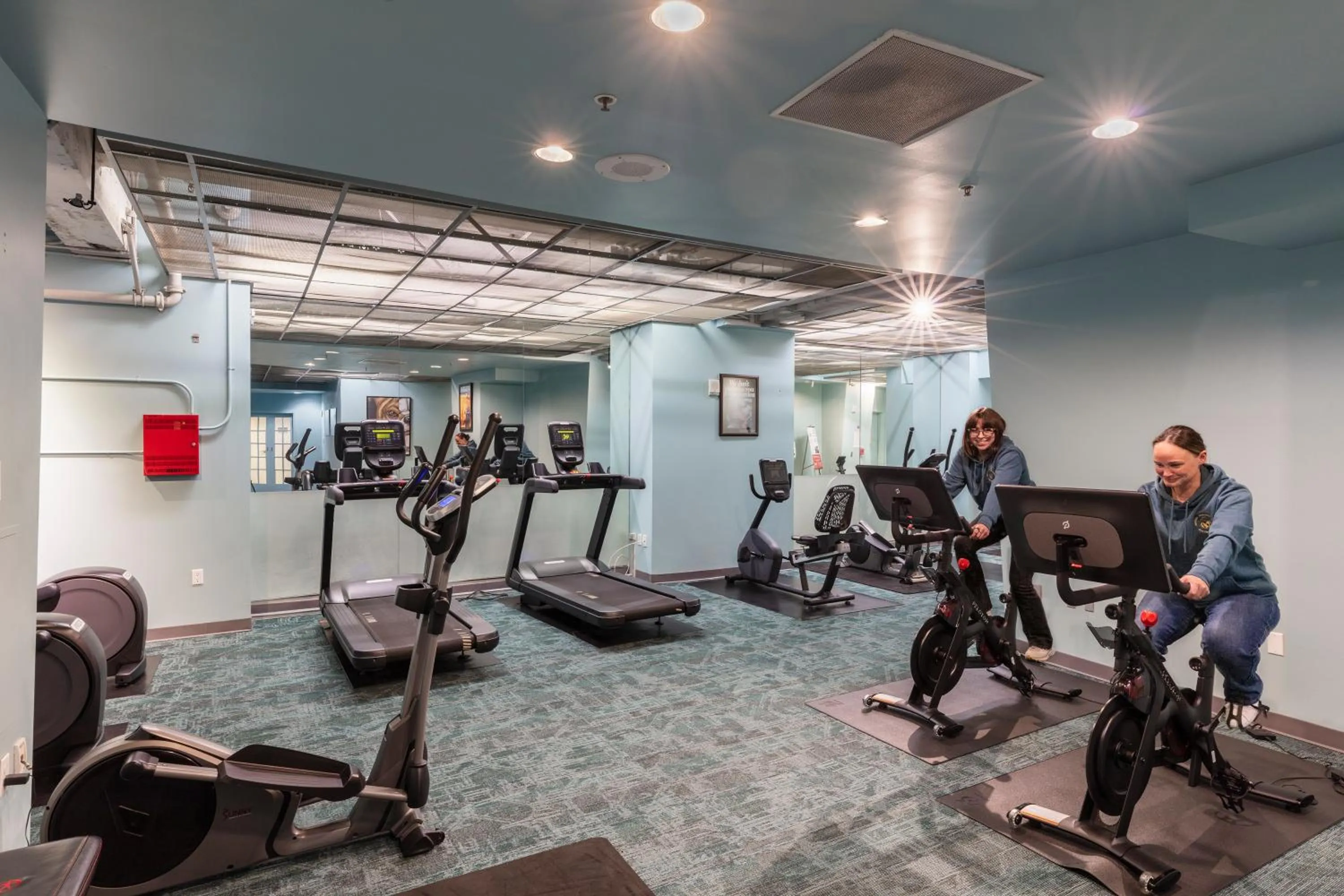 Fitness centre/facilities in Marines' Memorial Club & Hotel Union Square