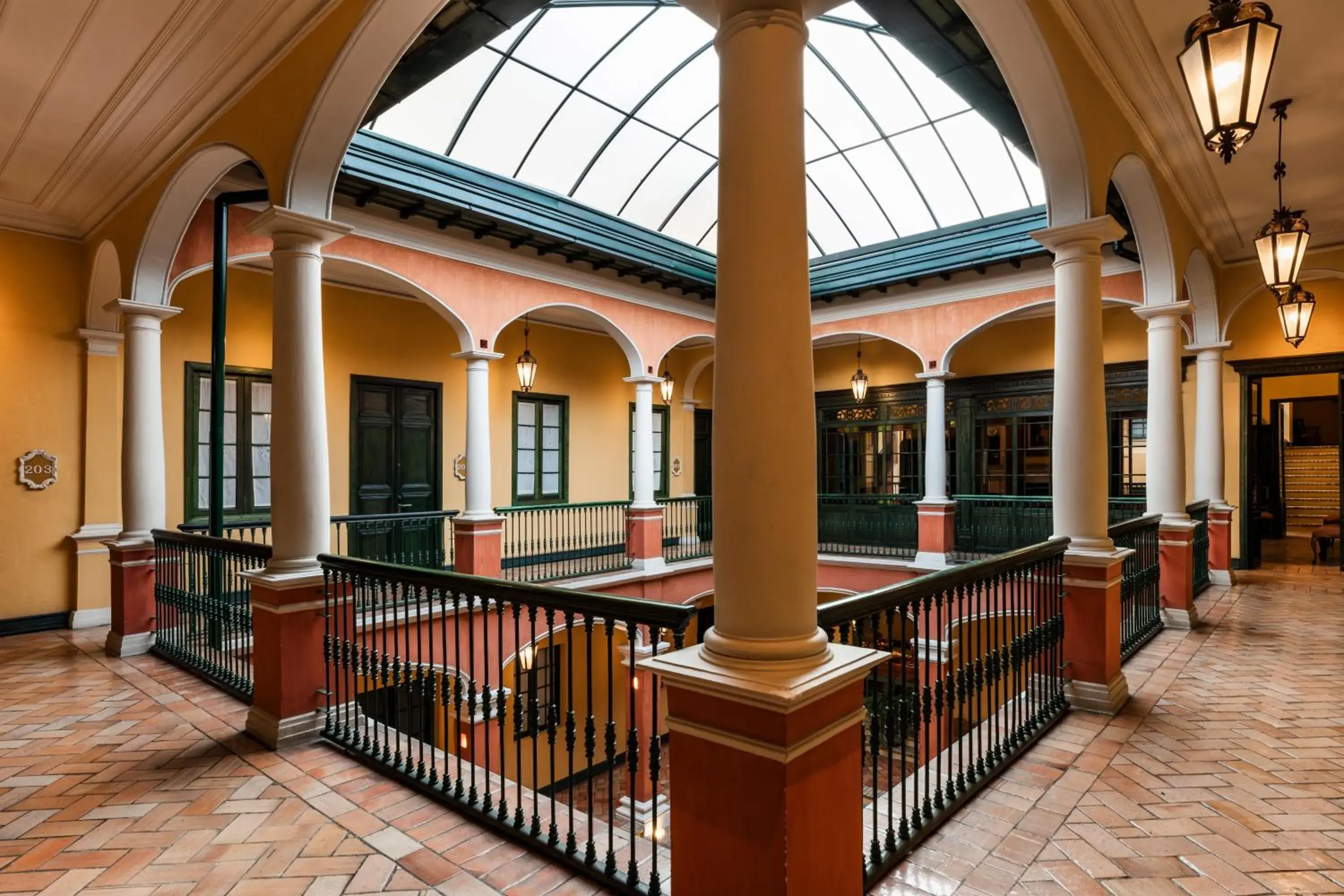 Property building in Hotel De La Opera Property building in Hotel De La Opera