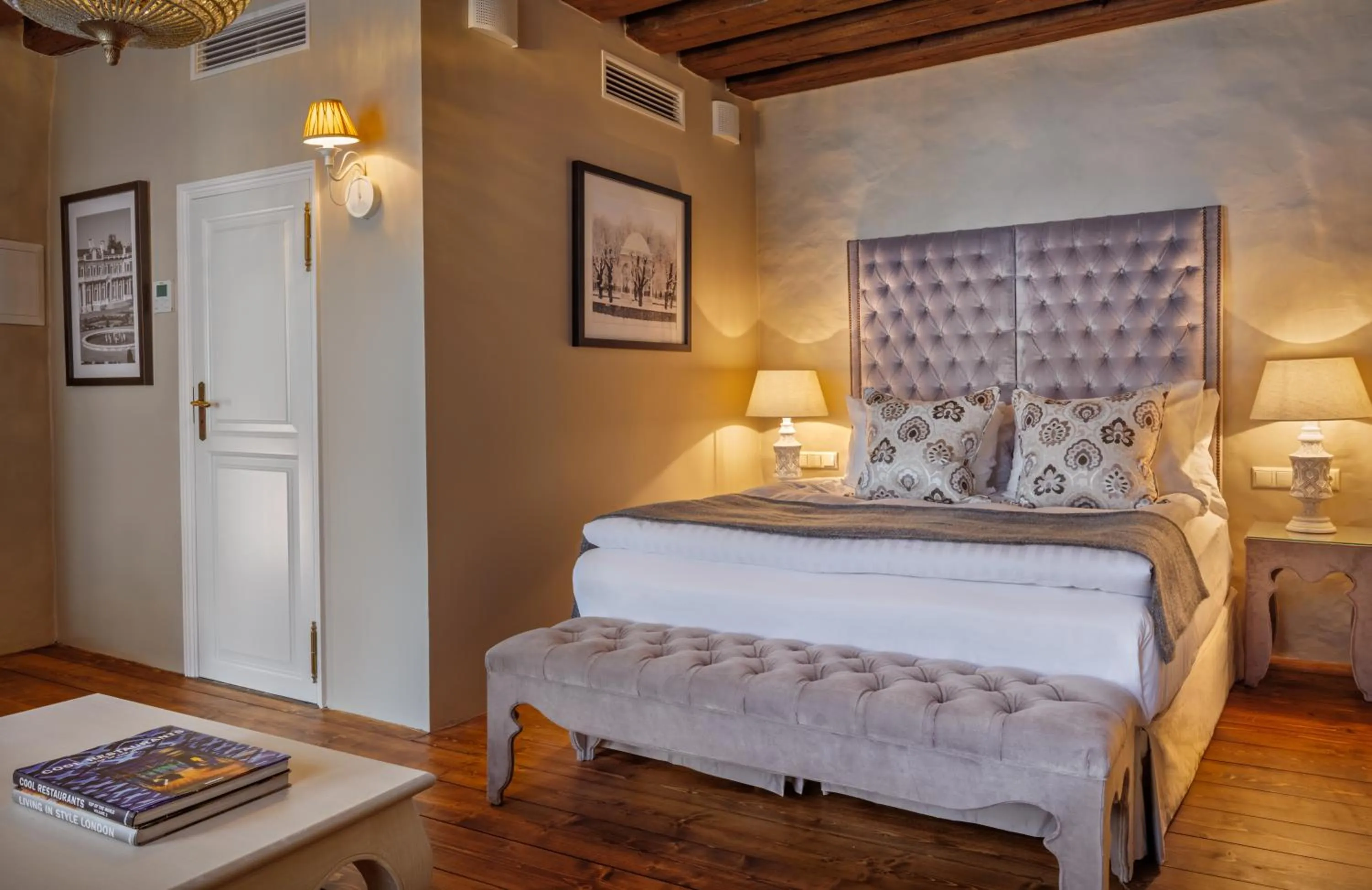 Photo of the whole room, Bed in Schlössle Hotel - Small Luxury Hotels of the World