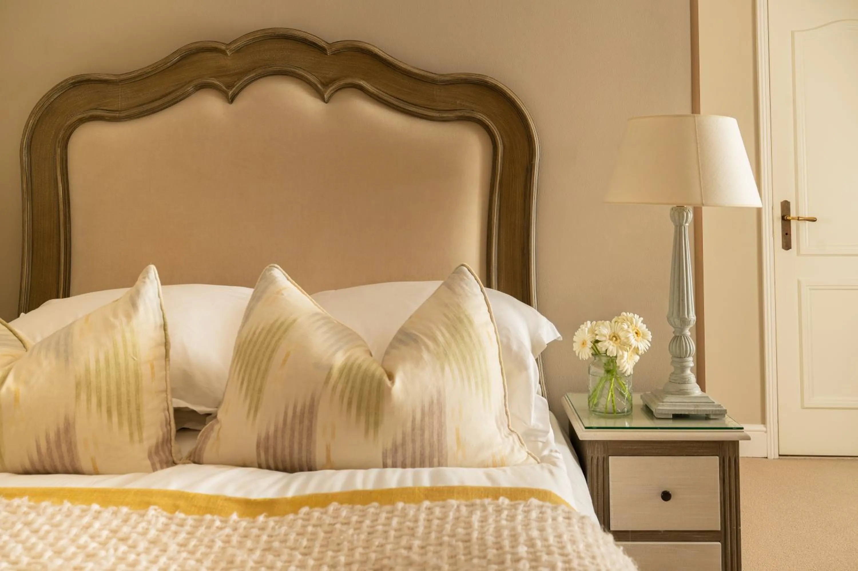 Bed in Schlössle Hotel - Small Luxury Hotels of the World