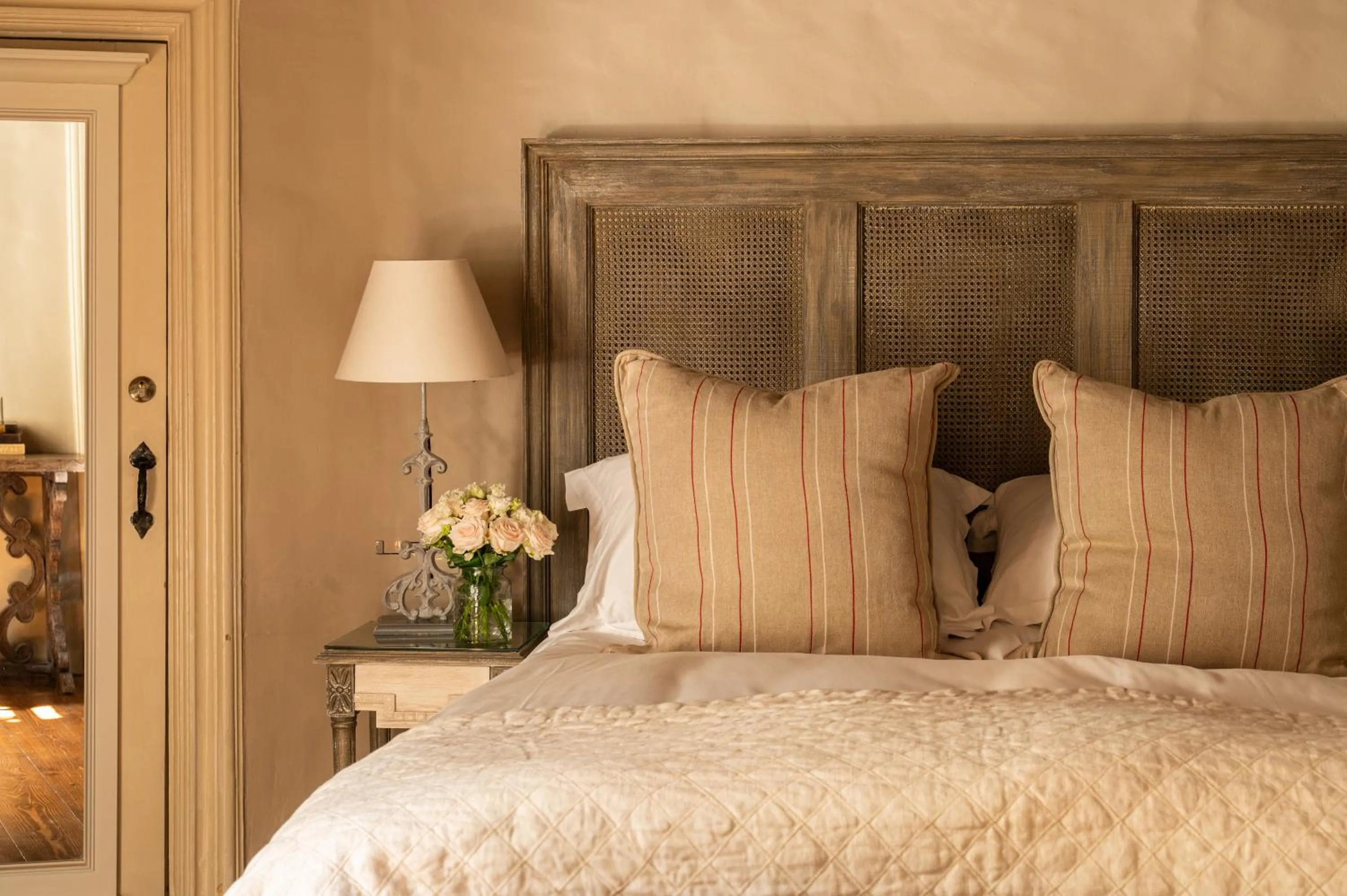 Bed in Schlössle Hotel - Small Luxury Hotels of the World