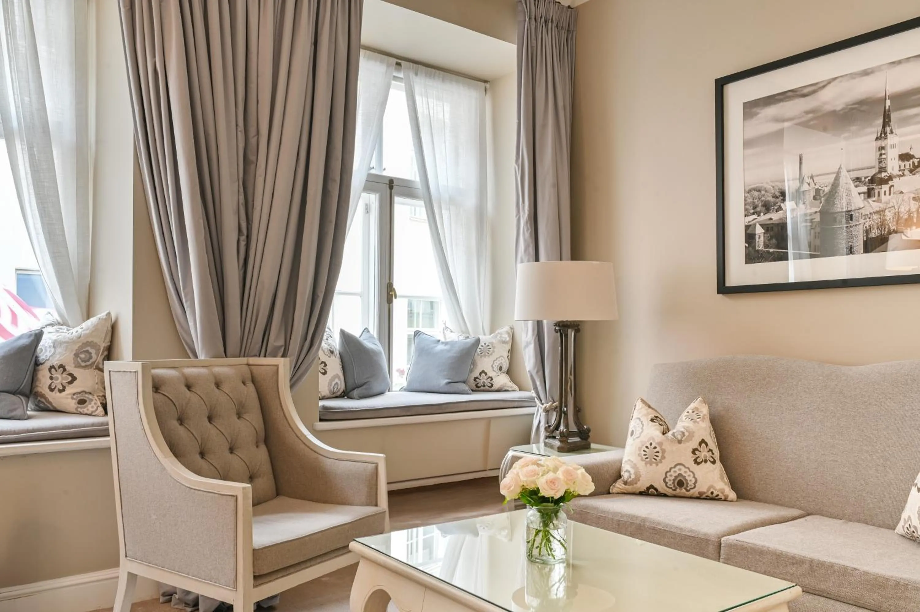 Seating area in Schlössle Hotel - Small Luxury Hotels of the World