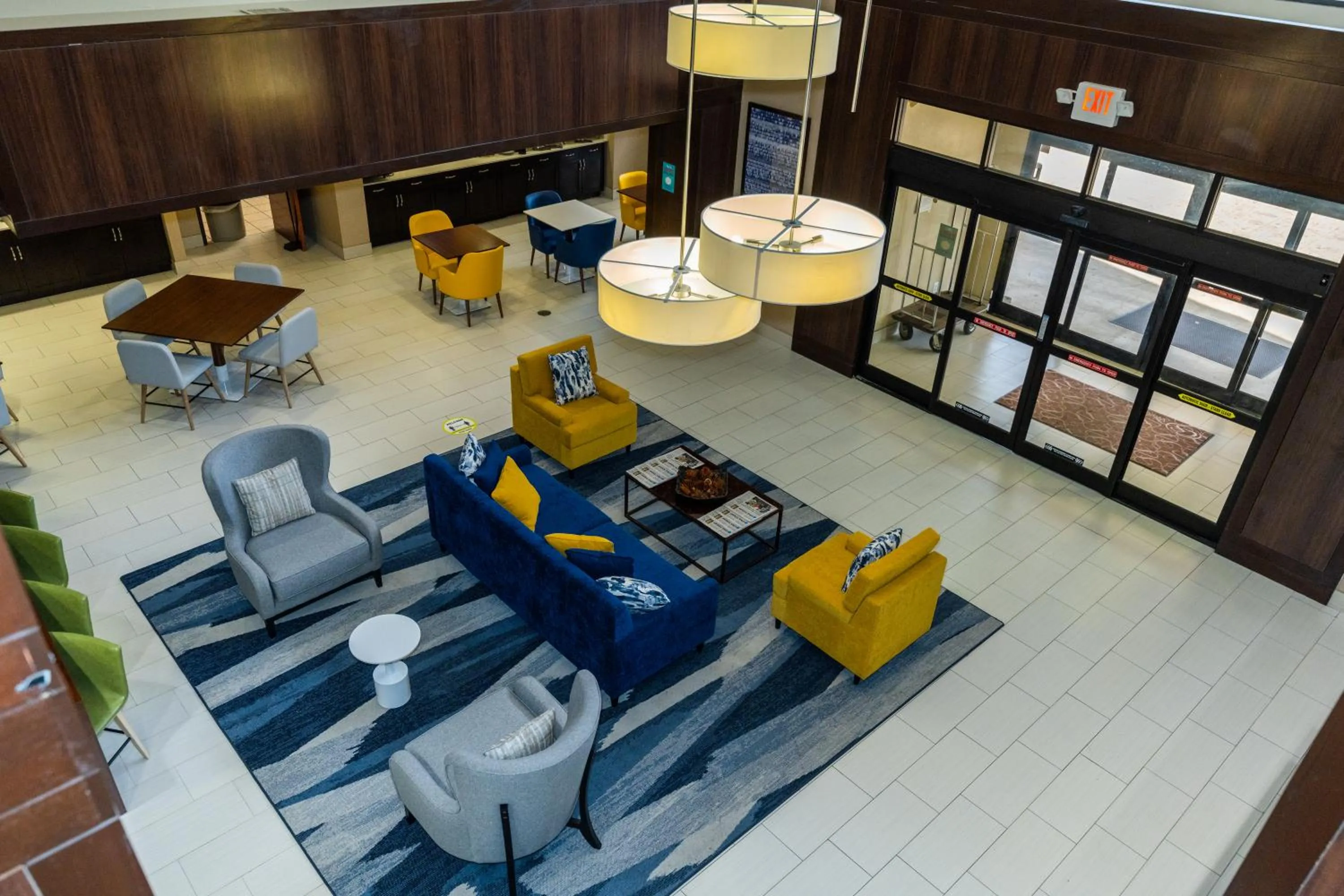 Lobby or reception in Comfort Suites Houston West at Clay Road