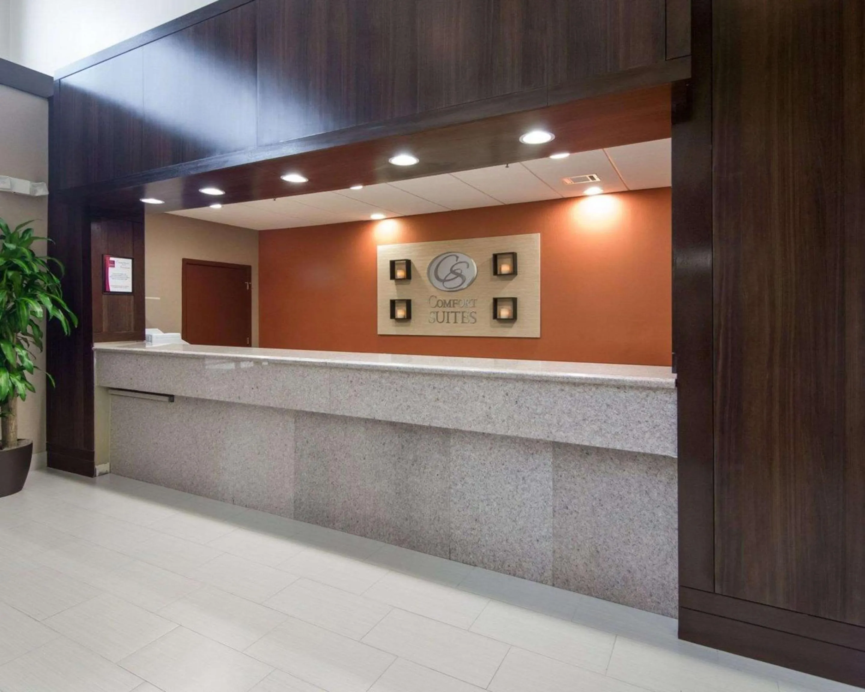 Lobby or reception in Comfort Suites Houston West at Clay Road