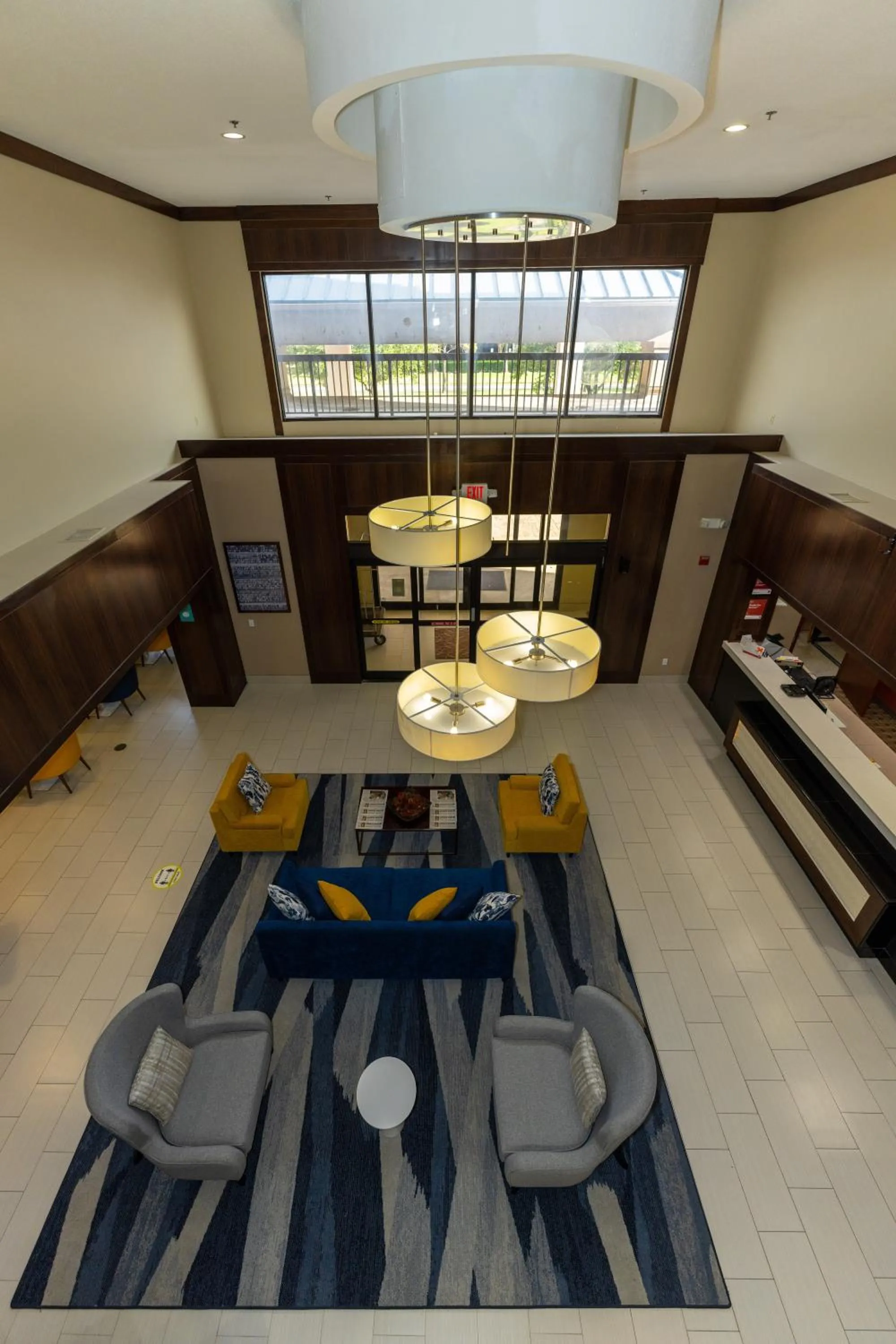 Lobby or reception in Comfort Suites Houston West at Clay Road