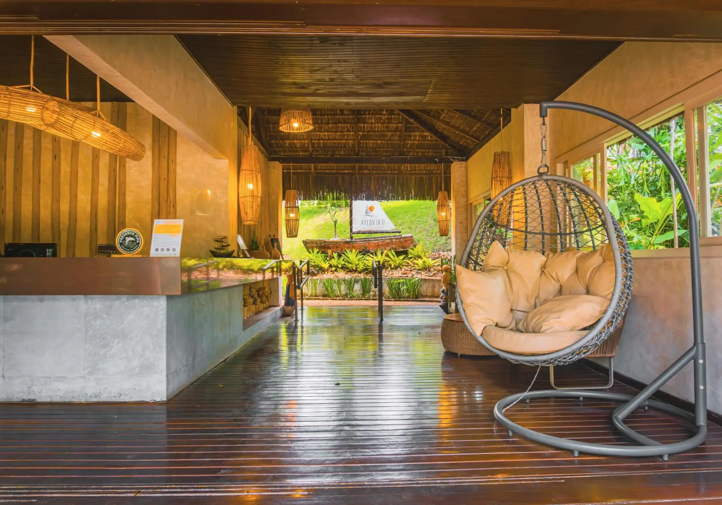 Lobby or reception in Hotel Pipa Atlântico Lobby or reception in Hotel Pipa Atlântico