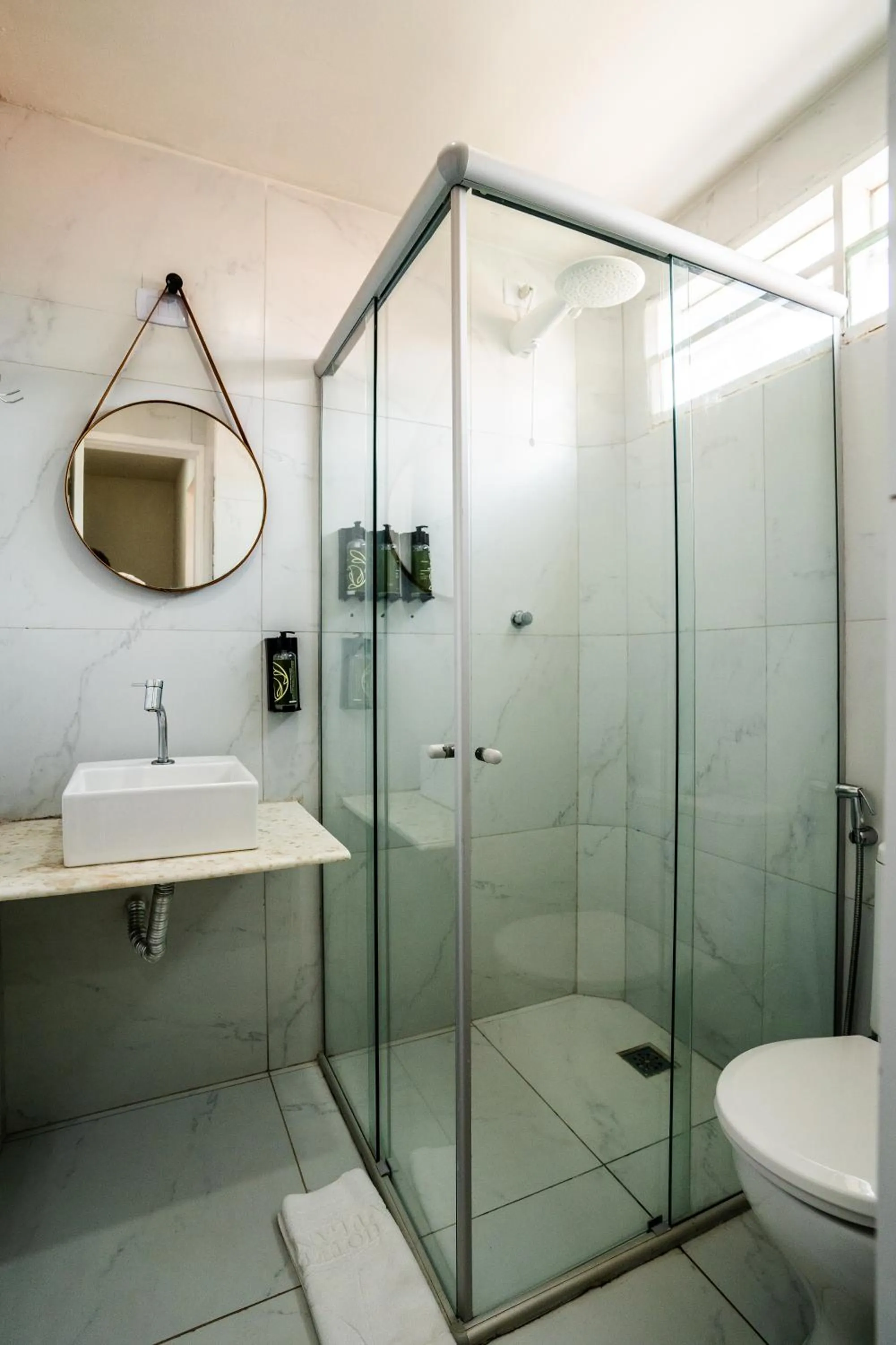 Shower in Hotel Pipa Atlântico