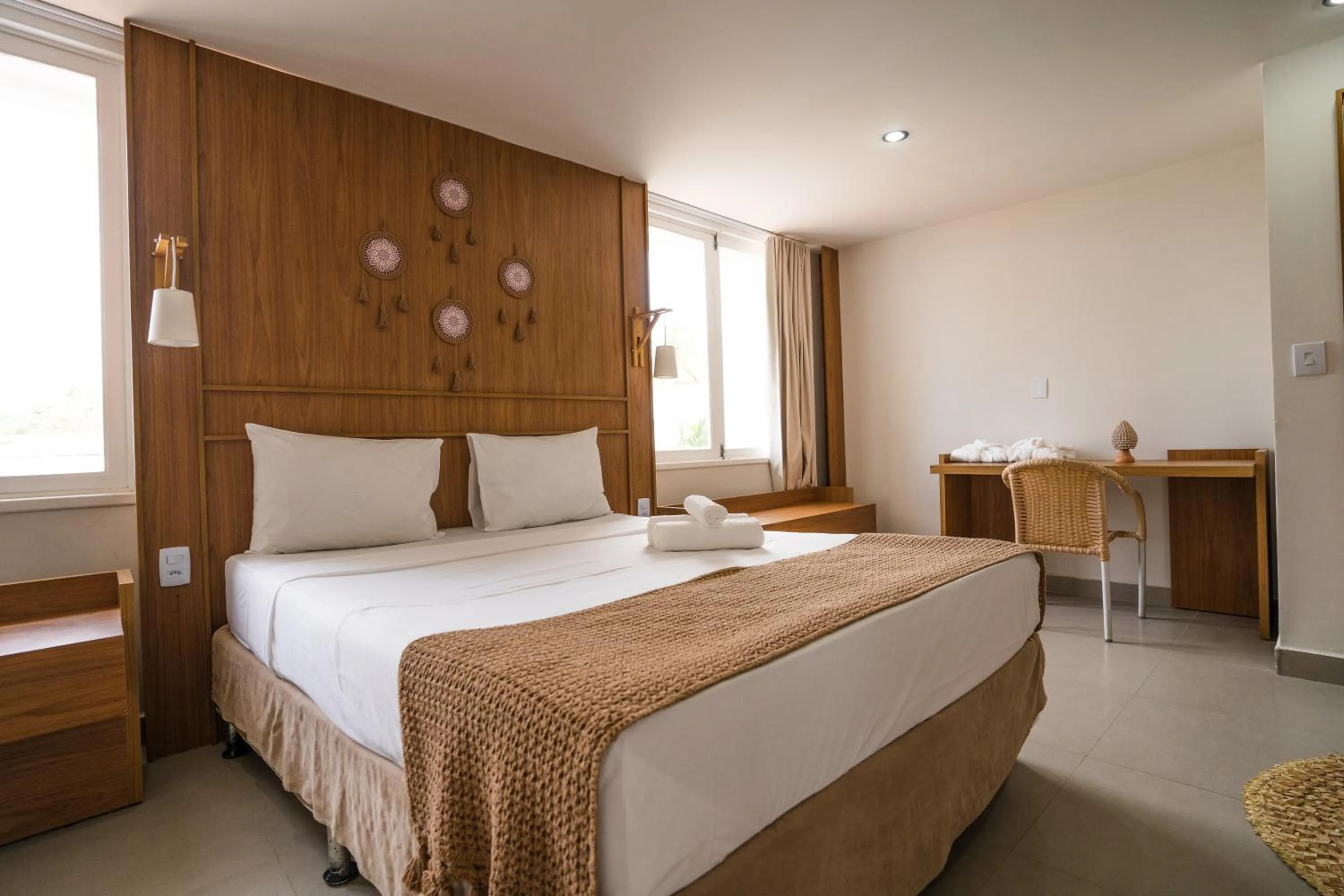 Bed in Hotel Pipa Atlântico