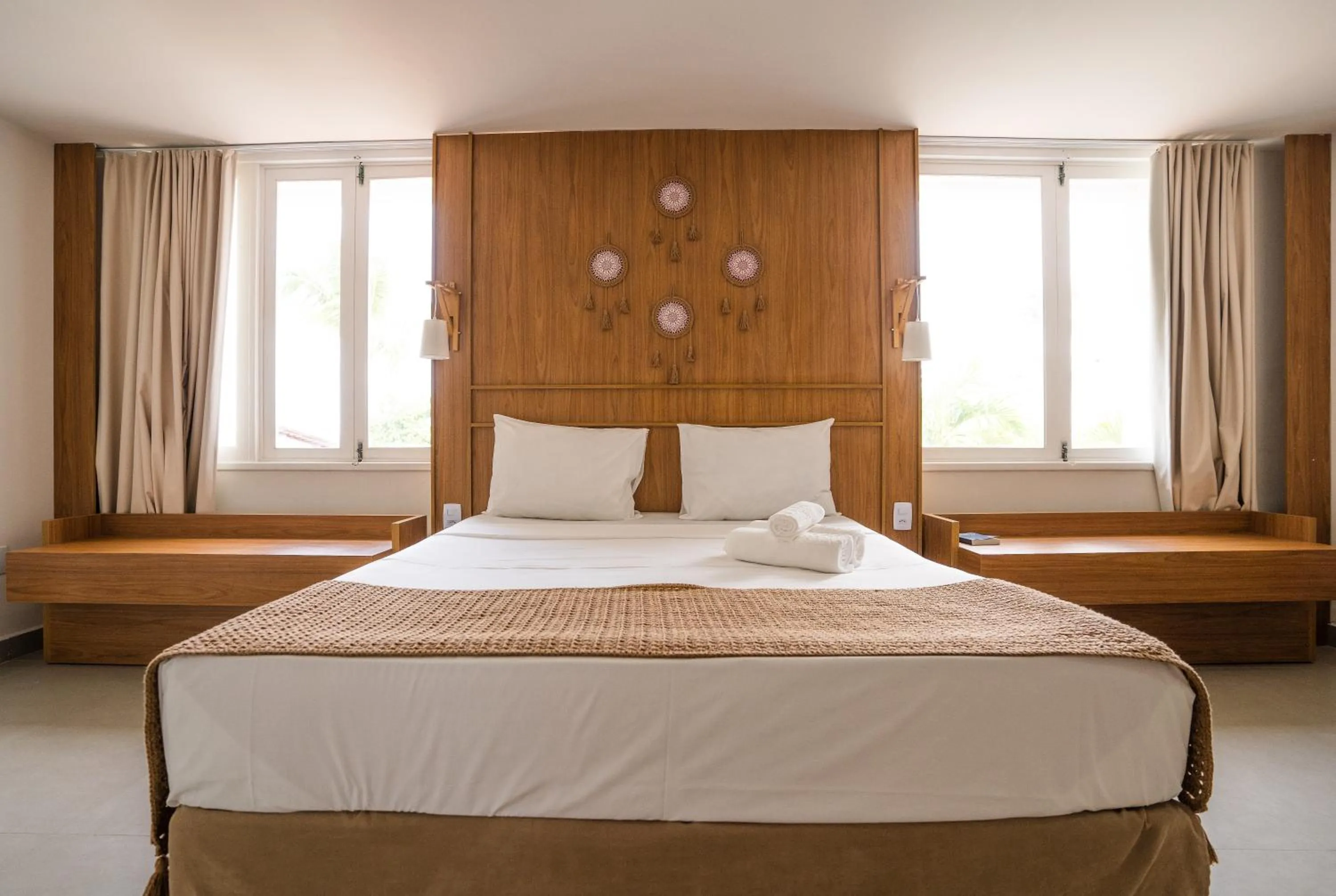 Bed in Hotel Pipa Atlântico