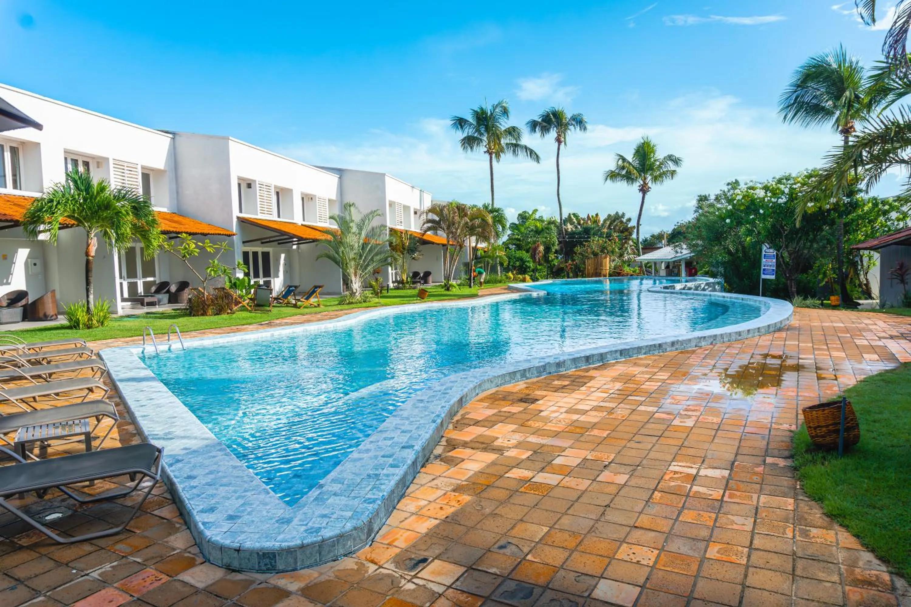 Swimming pool in Hotel Pipa Atlântico