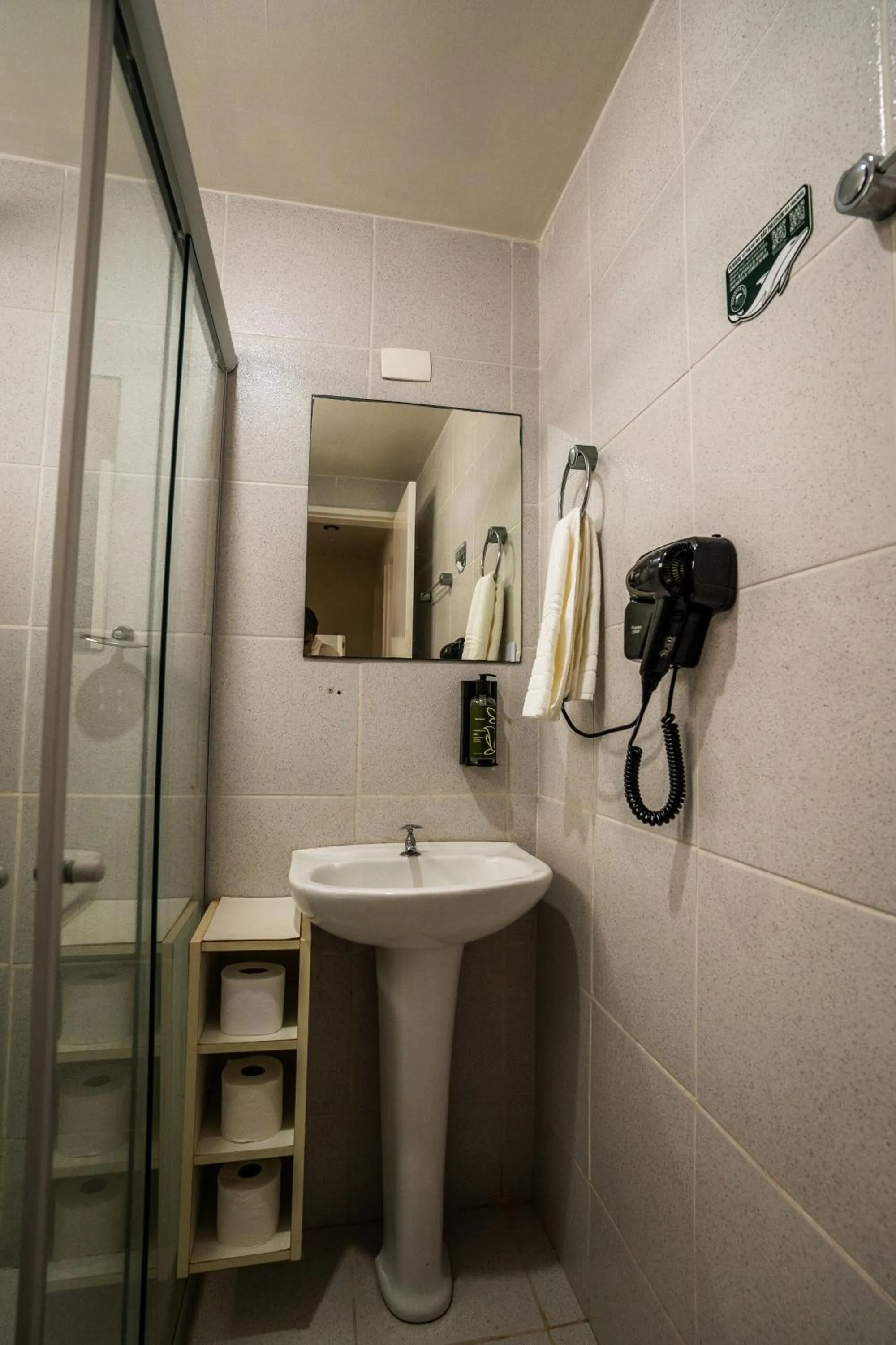 Shower in Hotel Pipa Atlântico