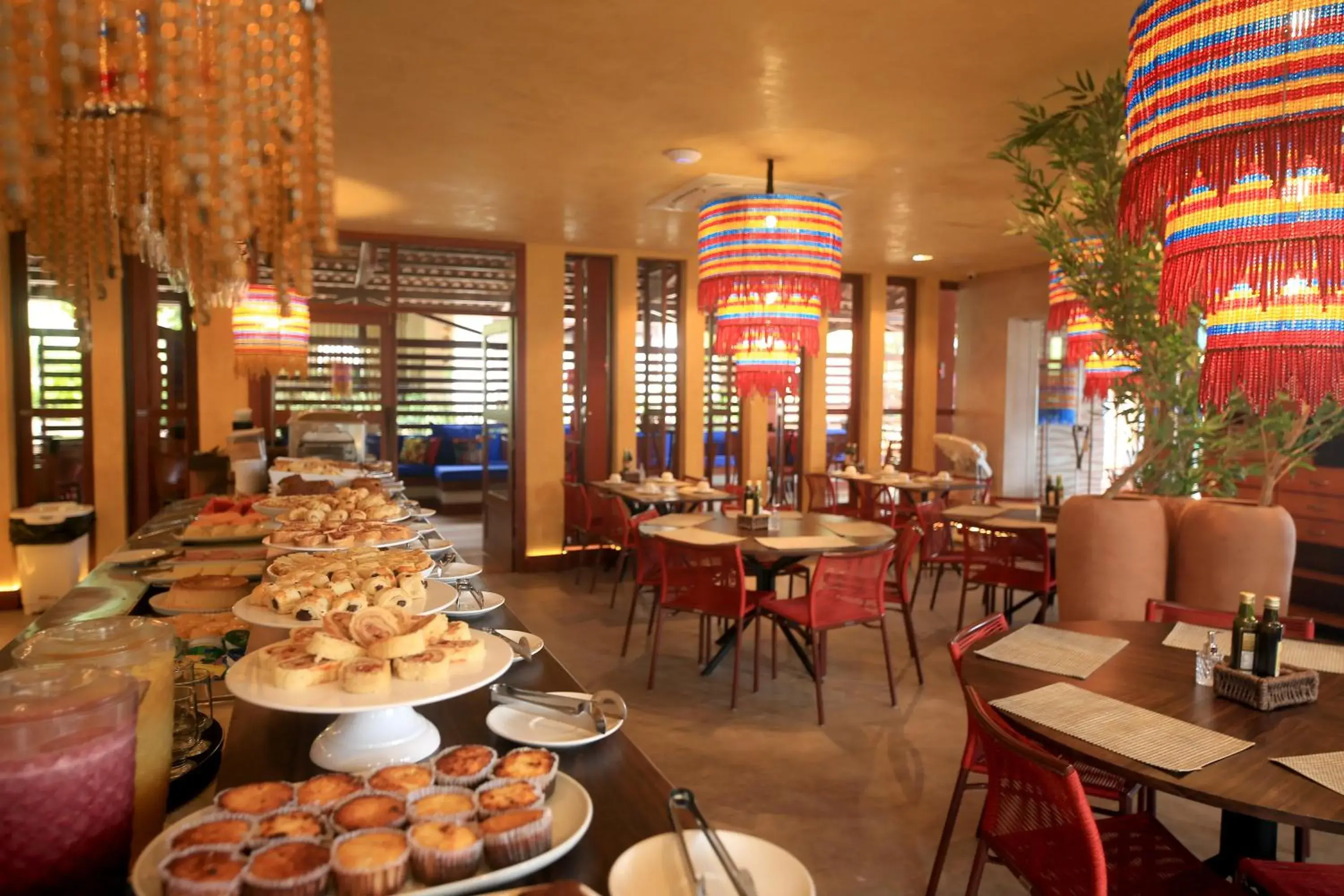 Buffet breakfast in Hotel Pipa Atlântico Buffet breakfast in Hotel Pipa Atlântico