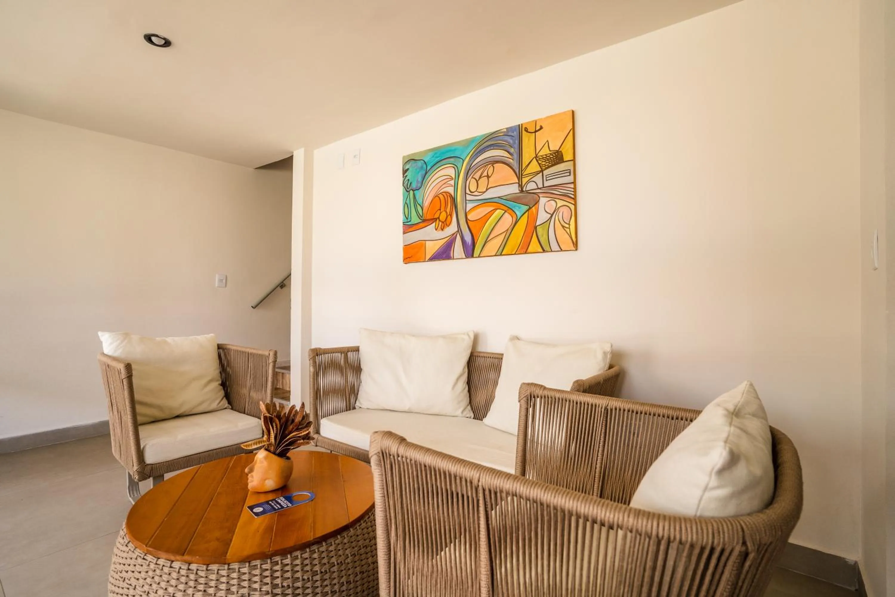 Living room in Hotel Pipa Atlântico