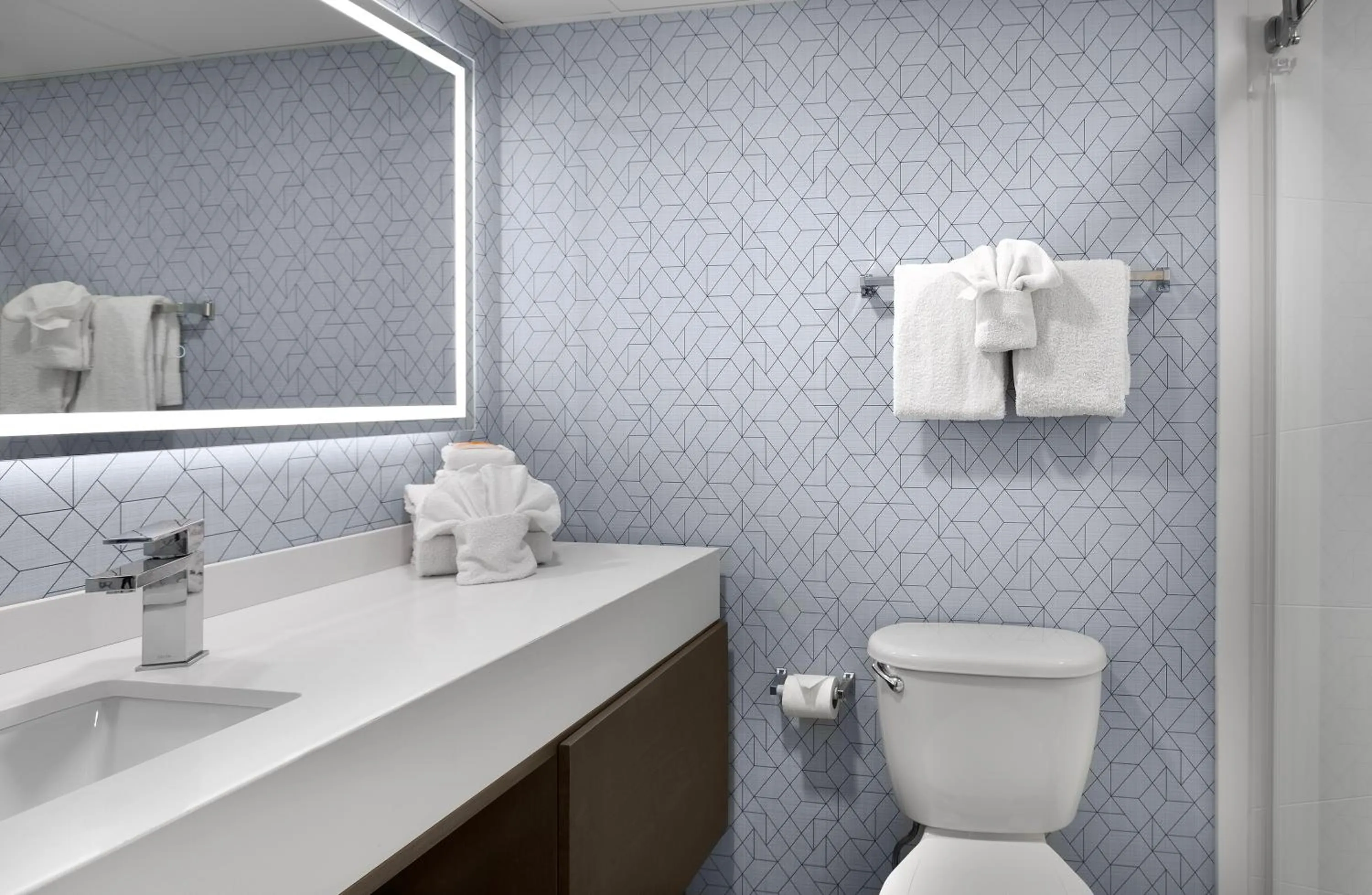 Bathroom in Hotel Blue