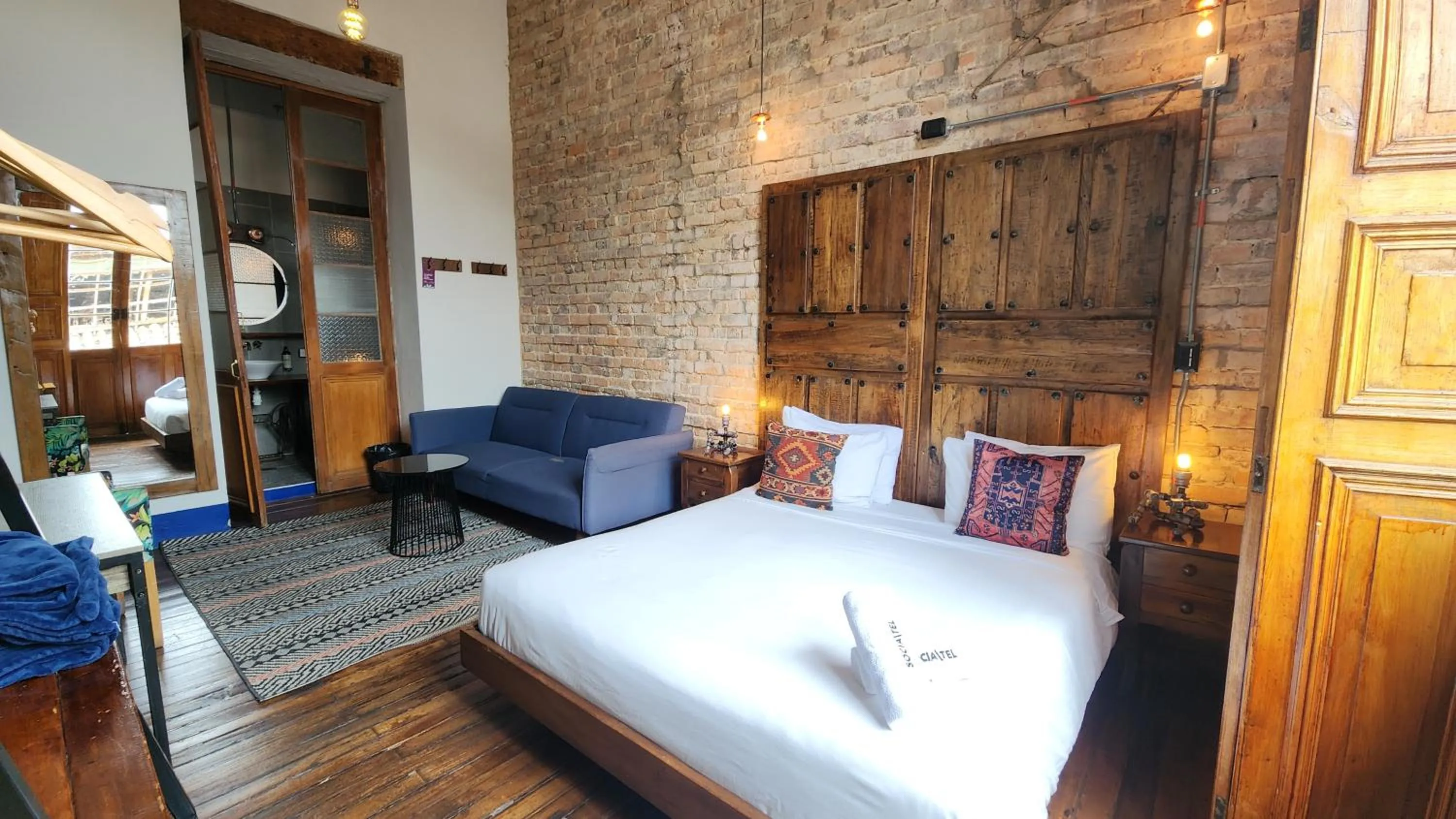 Bed in Socialtel Candelaria Bogotá