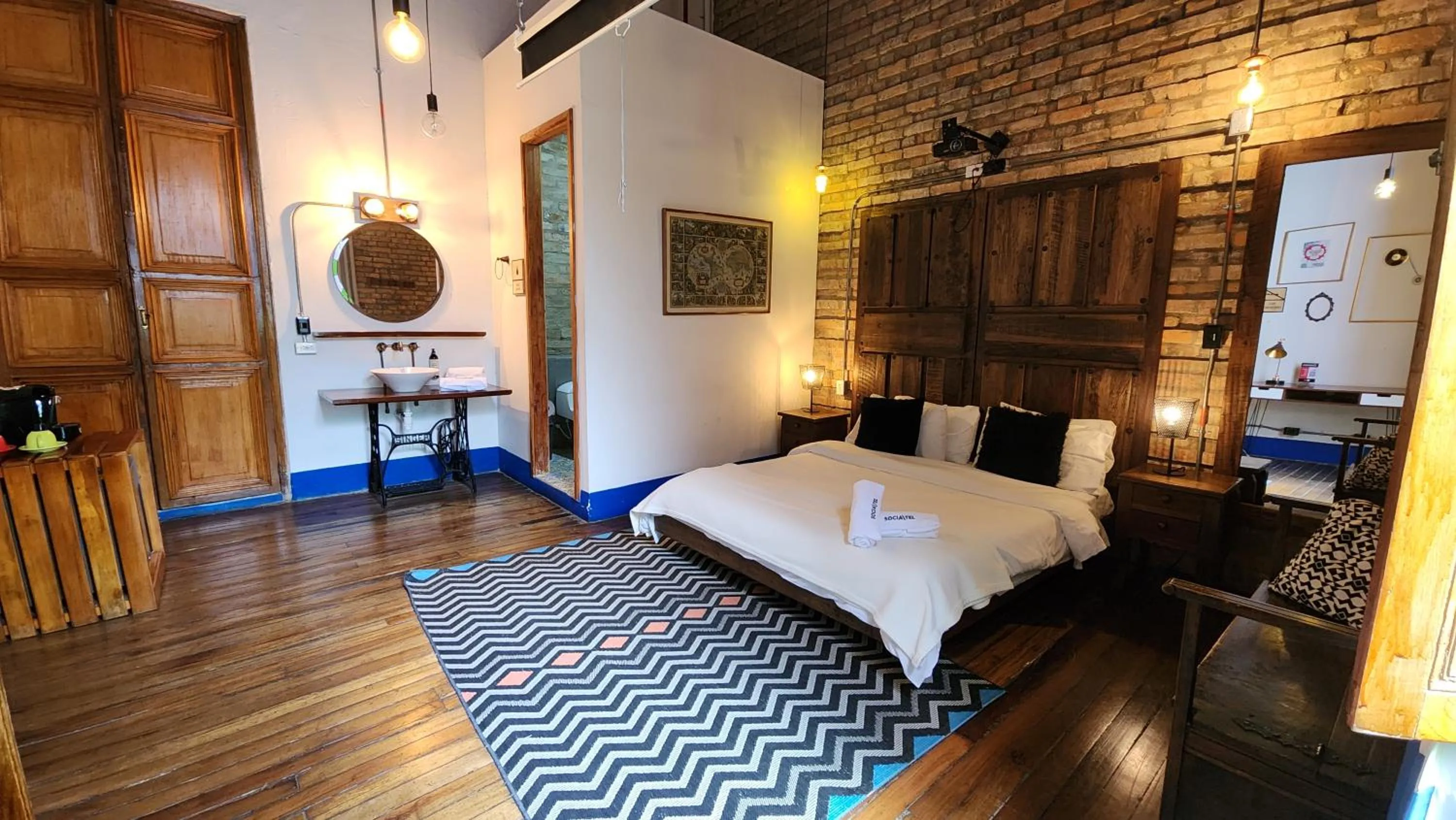 Bed in Socialtel Candelaria Bogotá