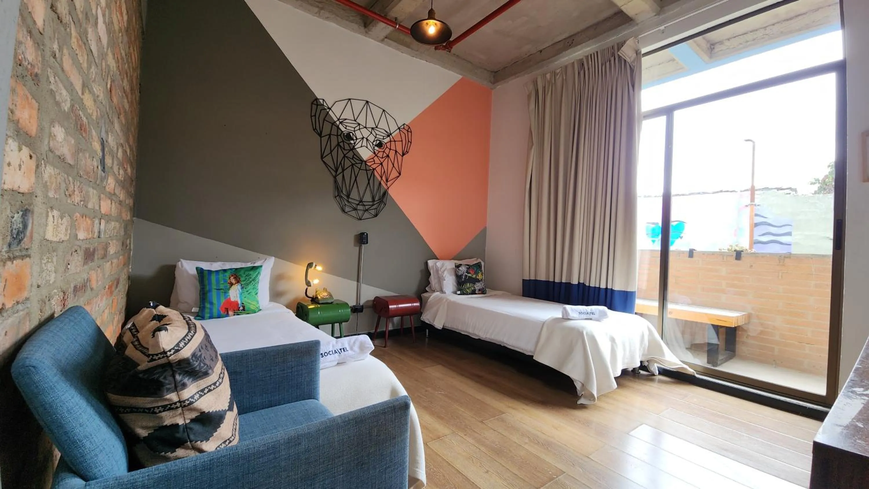 Bed in Socialtel Candelaria Bogotá