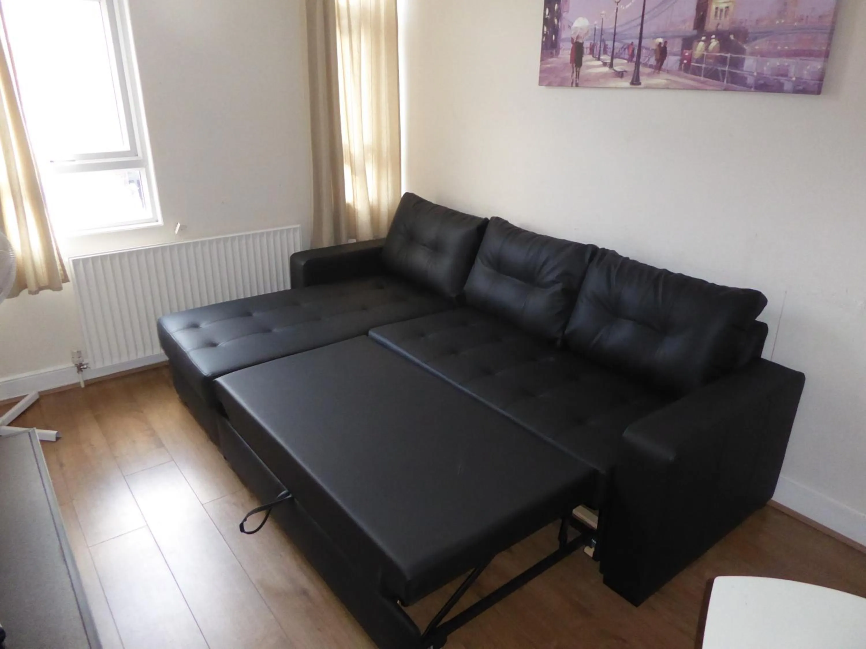 Bed in Turnpike House