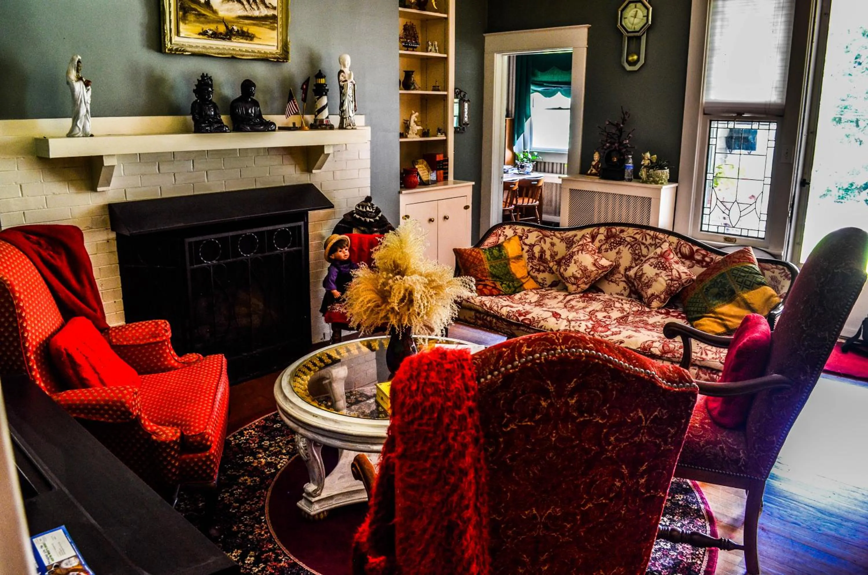 Living room in Greenwood Bed & Breakfast