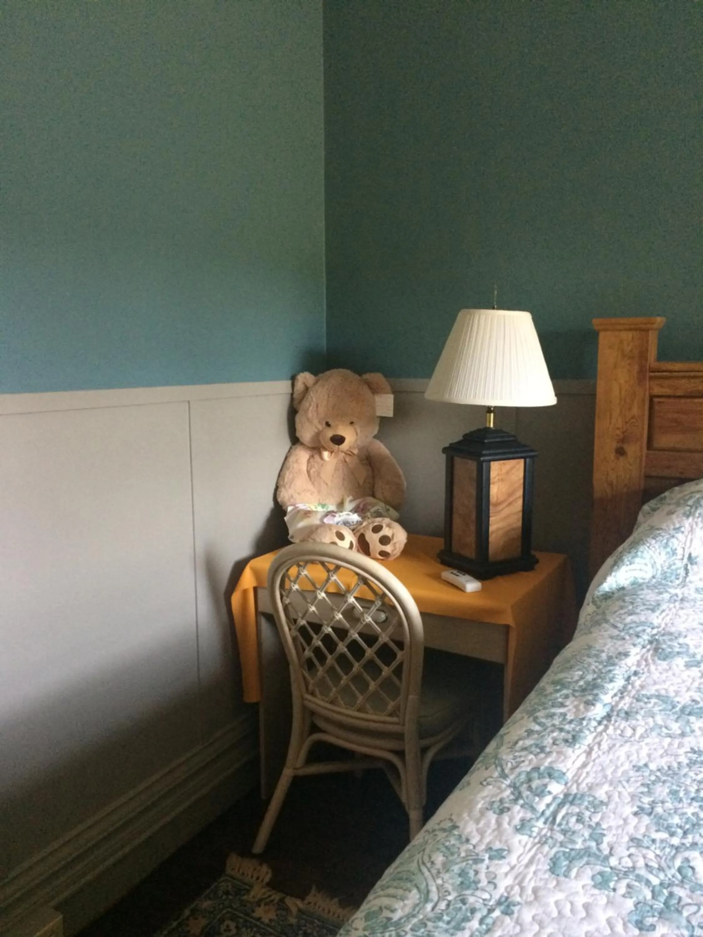 Bed in Greenwood Bed & Breakfast