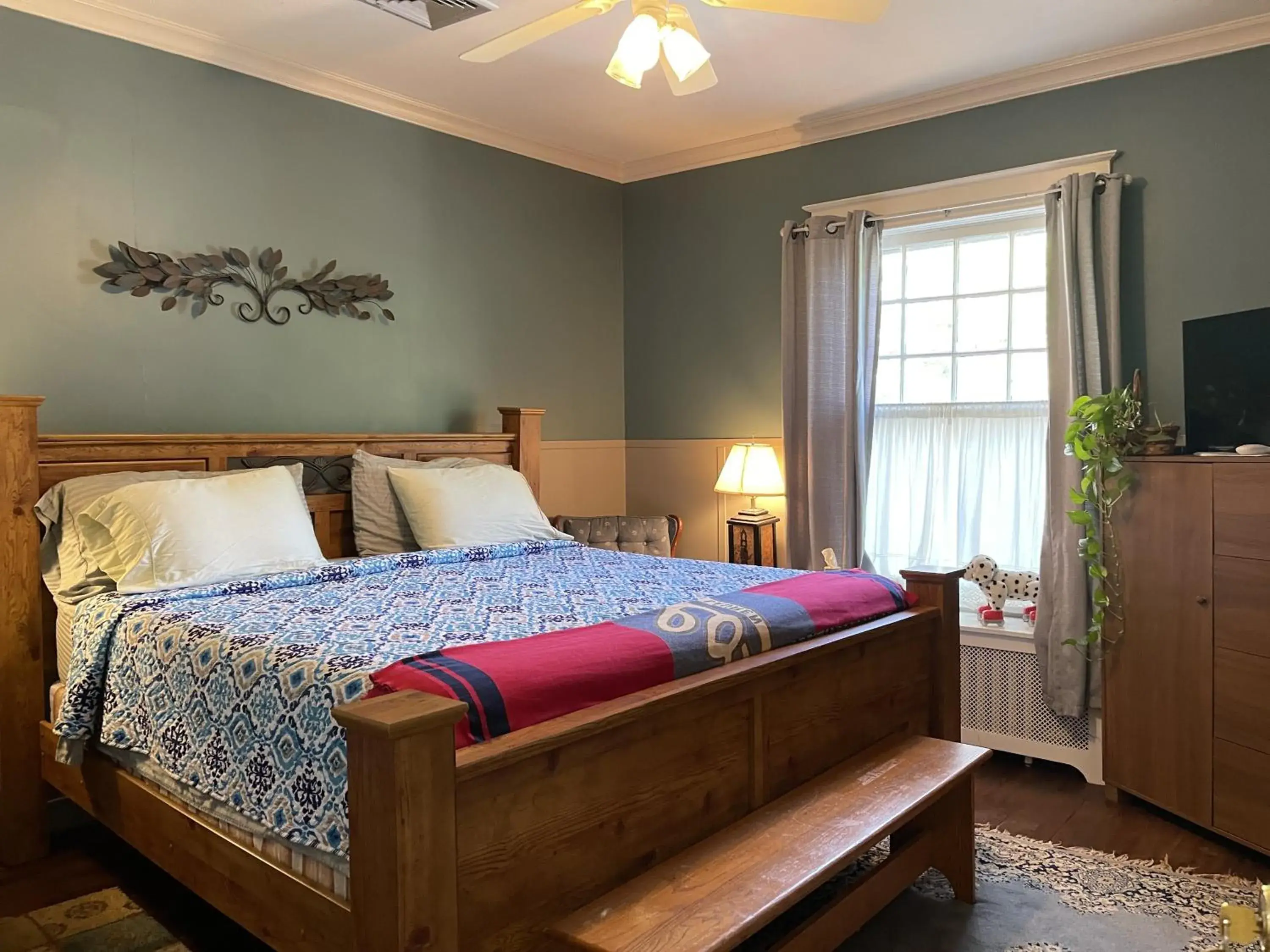 View (from property/room), Bed in Greenwood Bed & Breakfast View (from property/room), Bed in Greenwood Bed & Breakfast