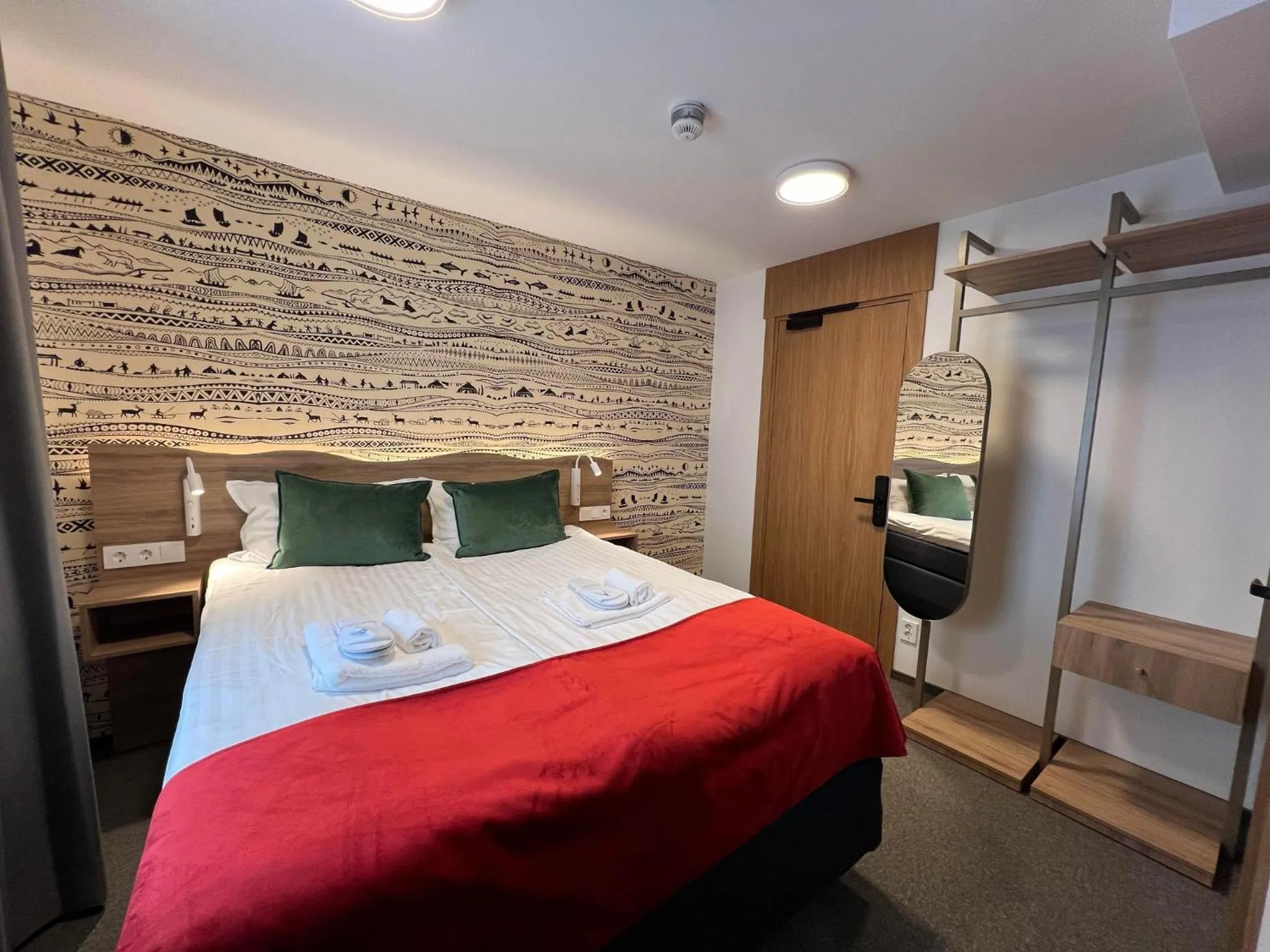 Bed in Arctic Boutique Hotel Northcape