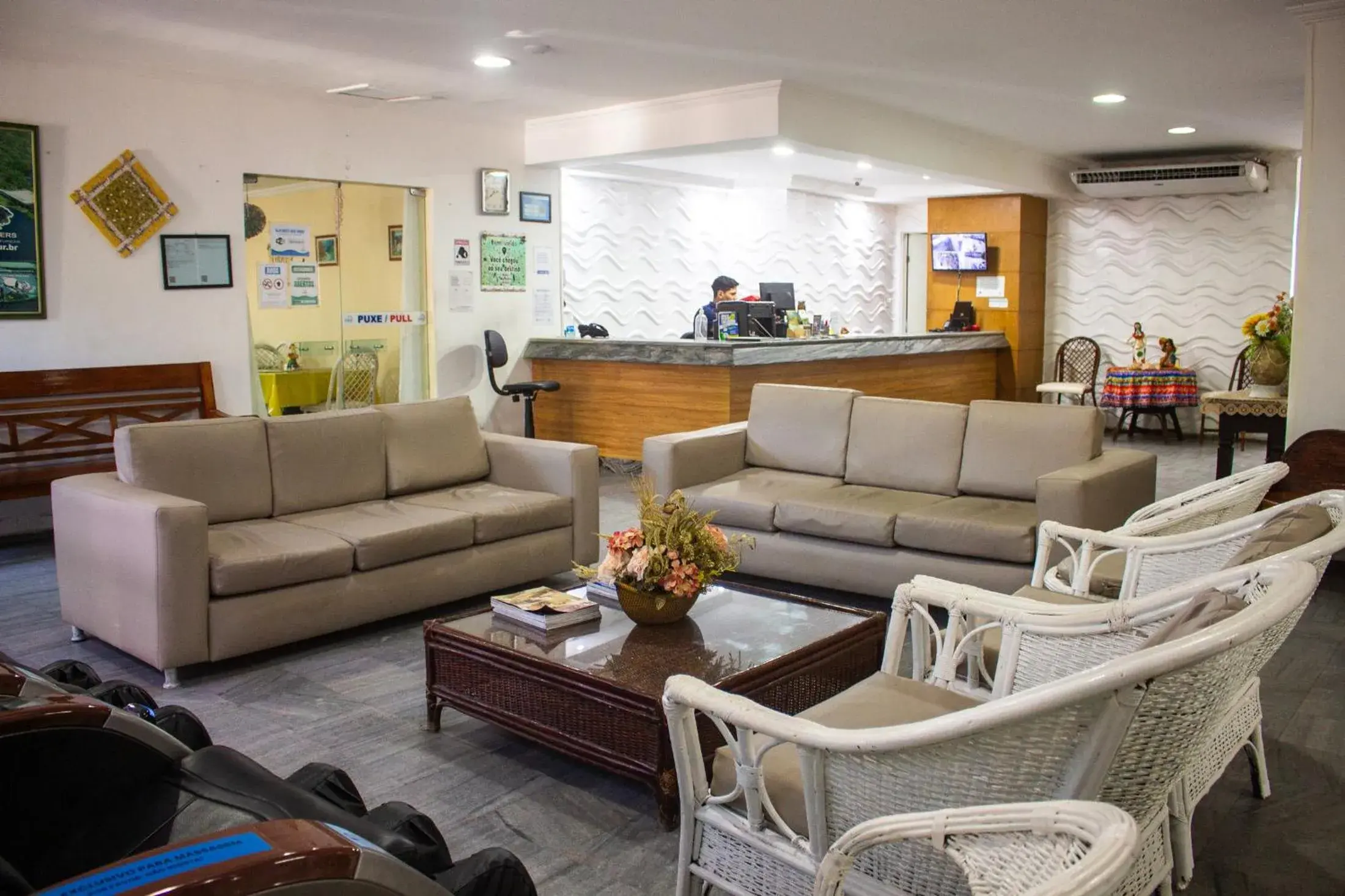 Lobby or reception in Marbello Ariau Hotel Lobby or reception in Marbello Ariau Hotel