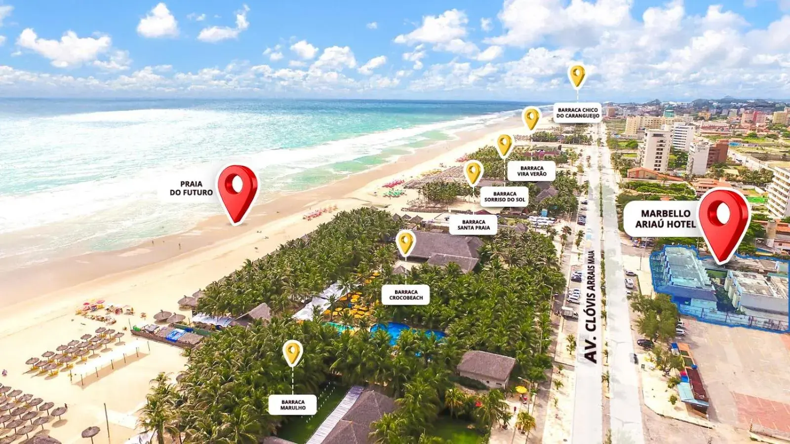 Property building in Marbello Ariau Hotel Property building in Marbello Ariau Hotel