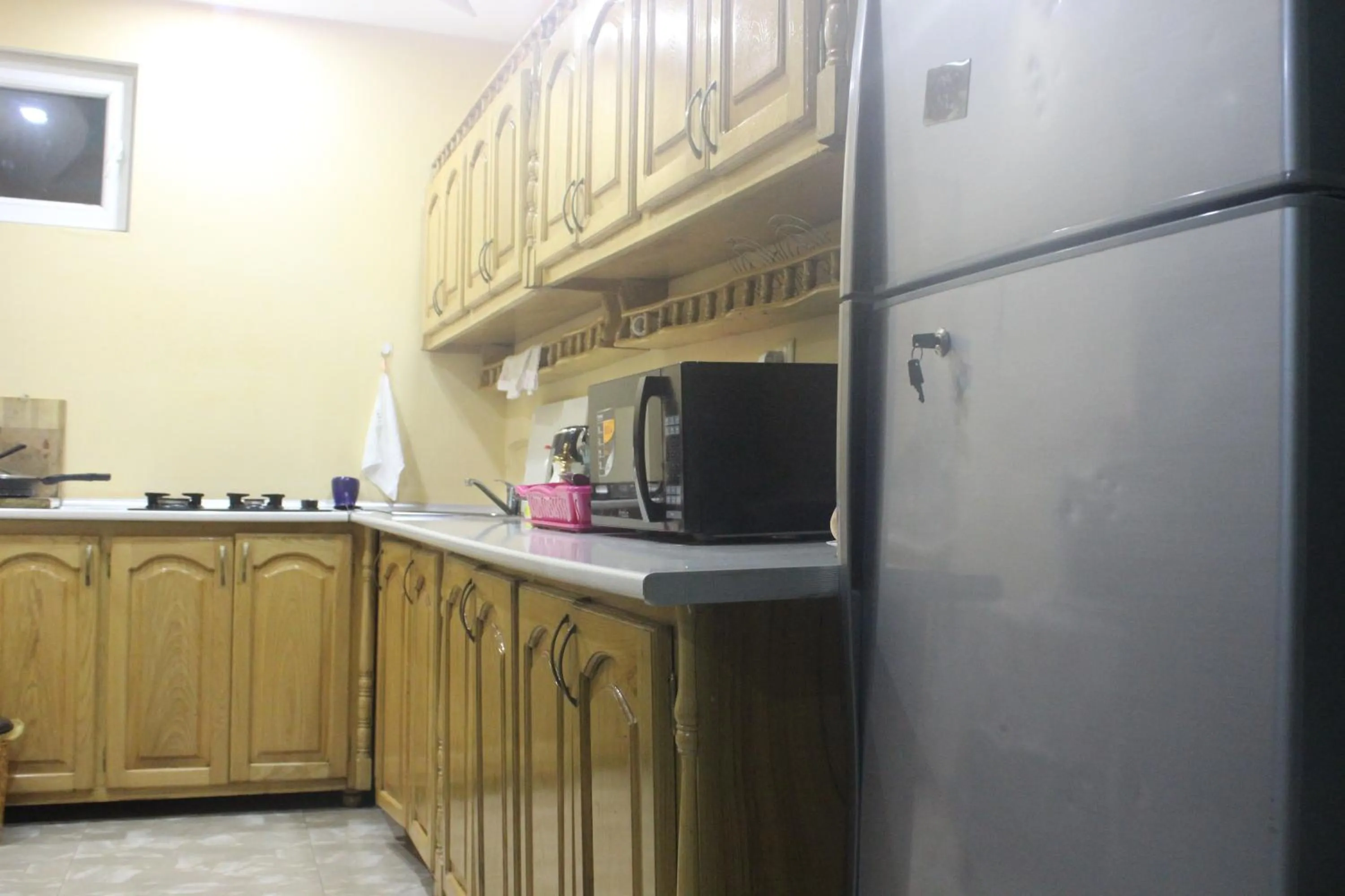 Kitchen or kitchenette in Hotel Ureki
