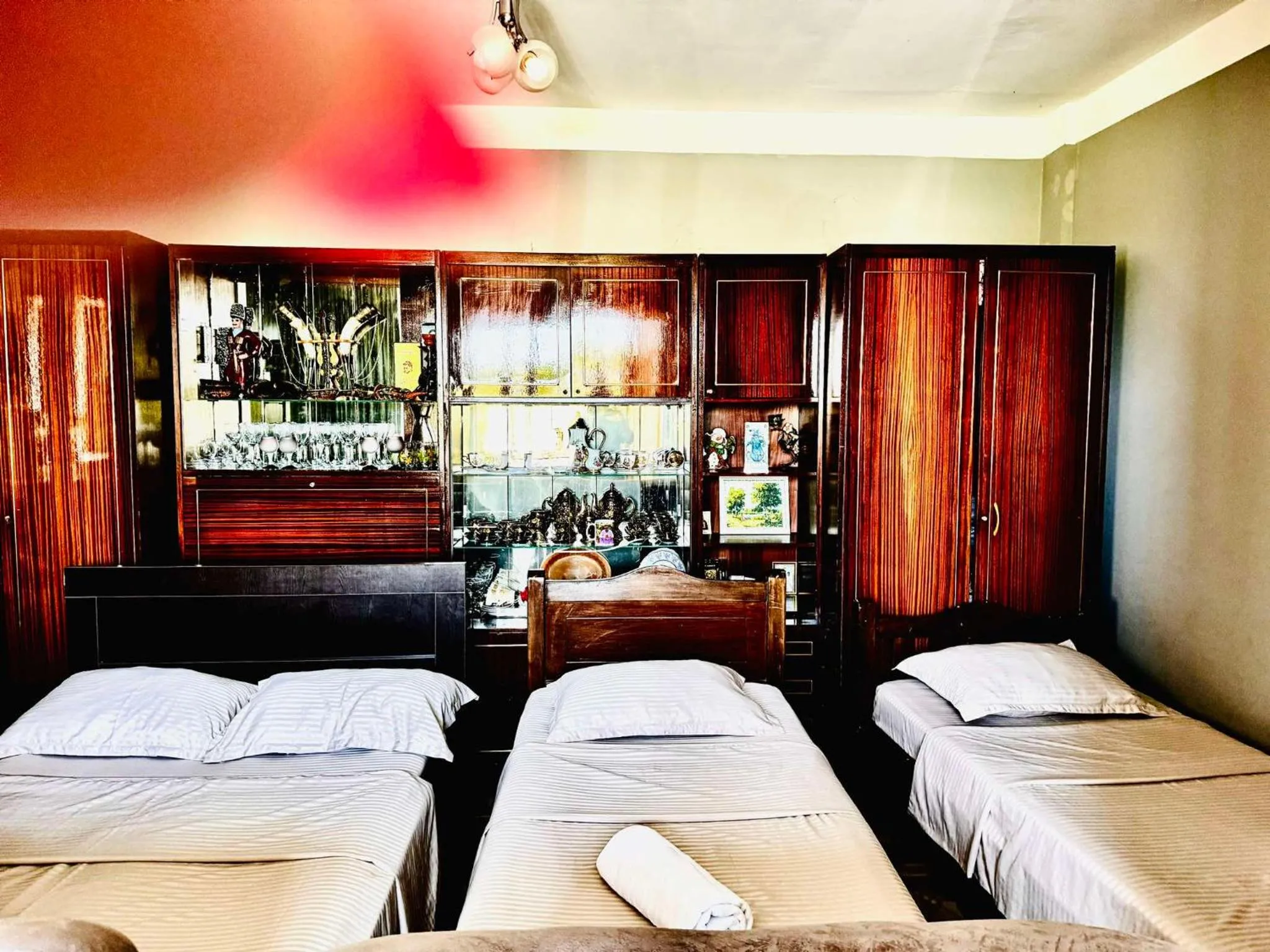 Bed in Hotel Ureki