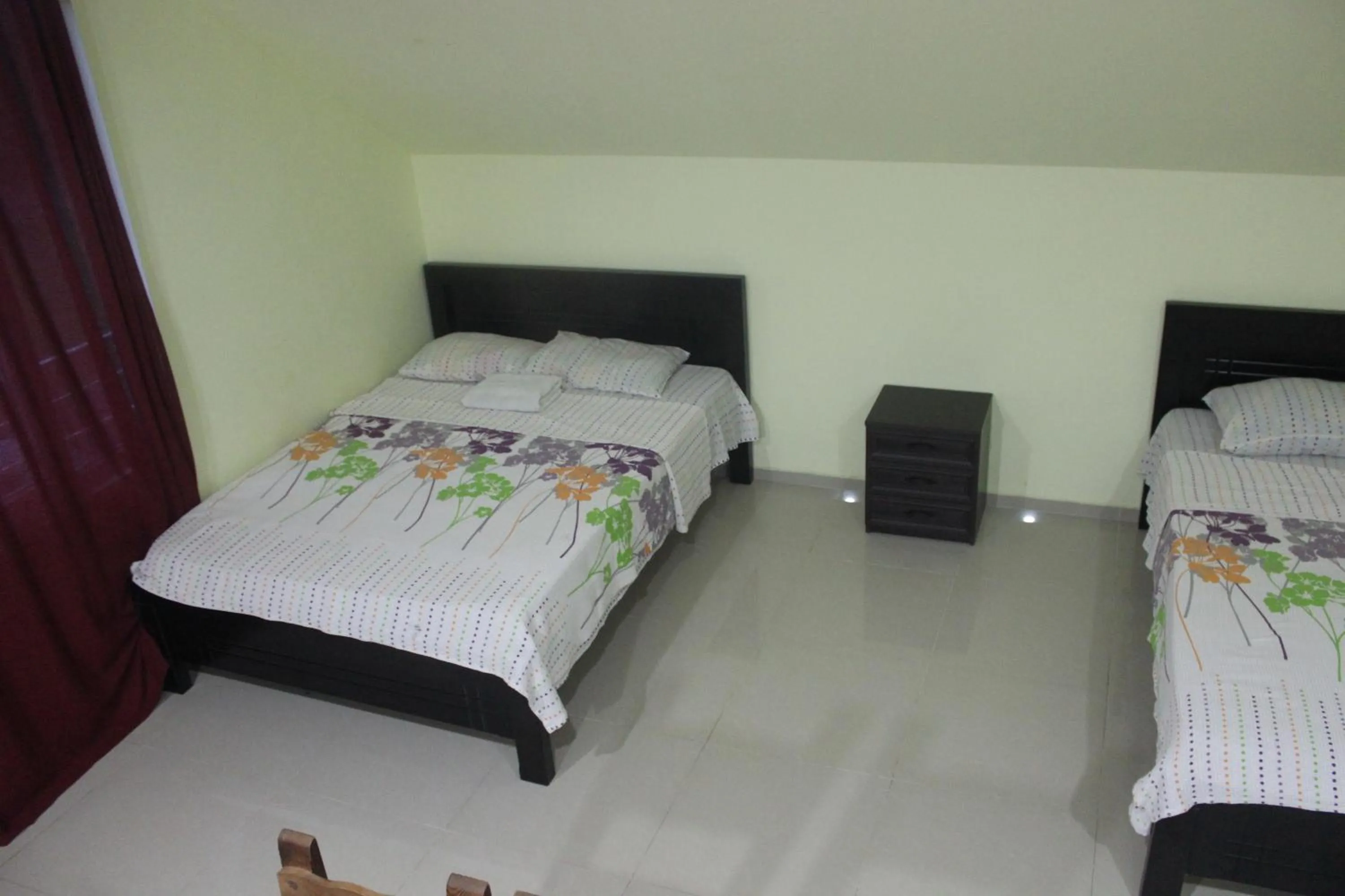 Bed in Hotel Ureki