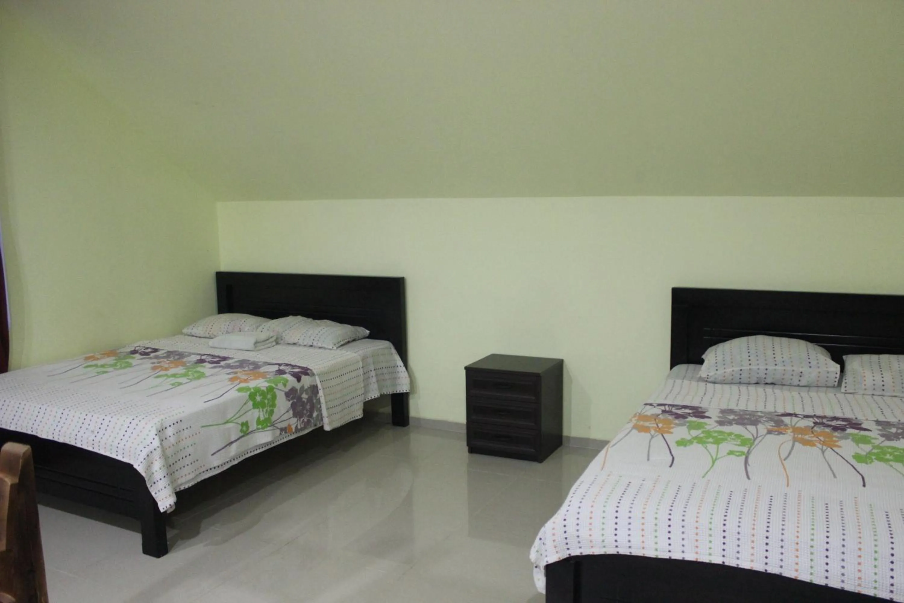 Bed in Hotel Ureki