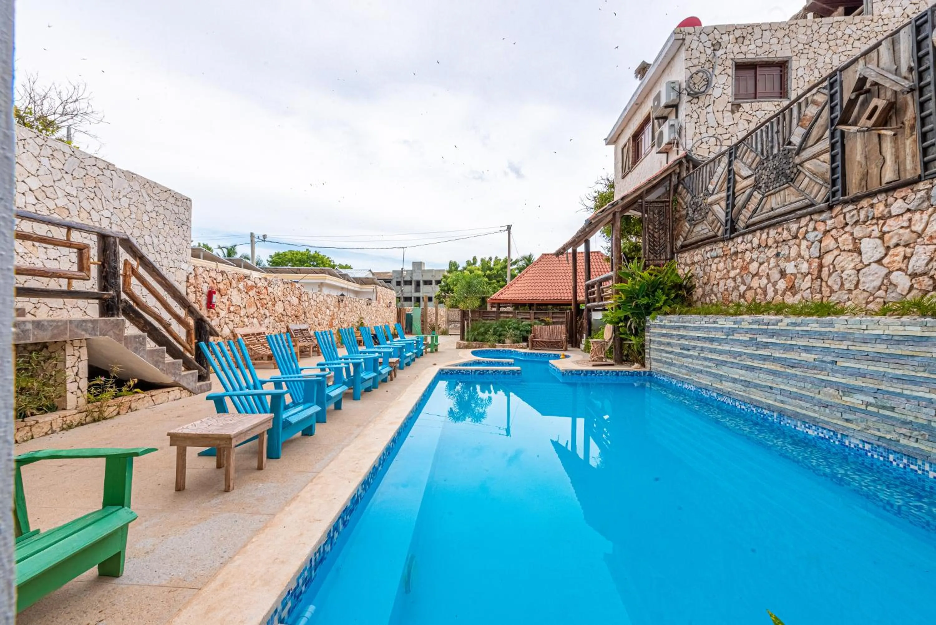 Swimming pool in Vista de Águilas Ecolodge